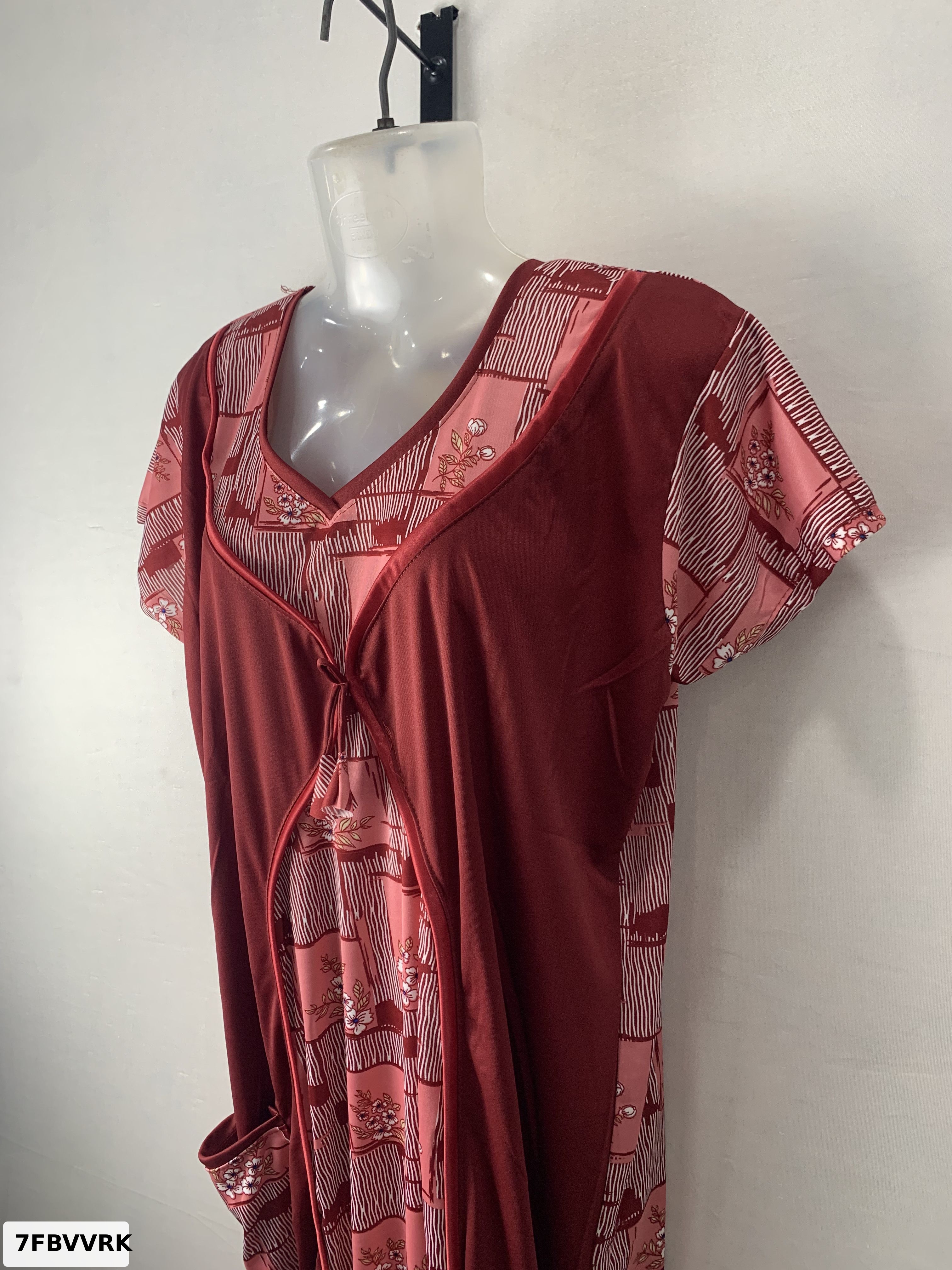 Heavy Sareena Mastani Pattern Nighty