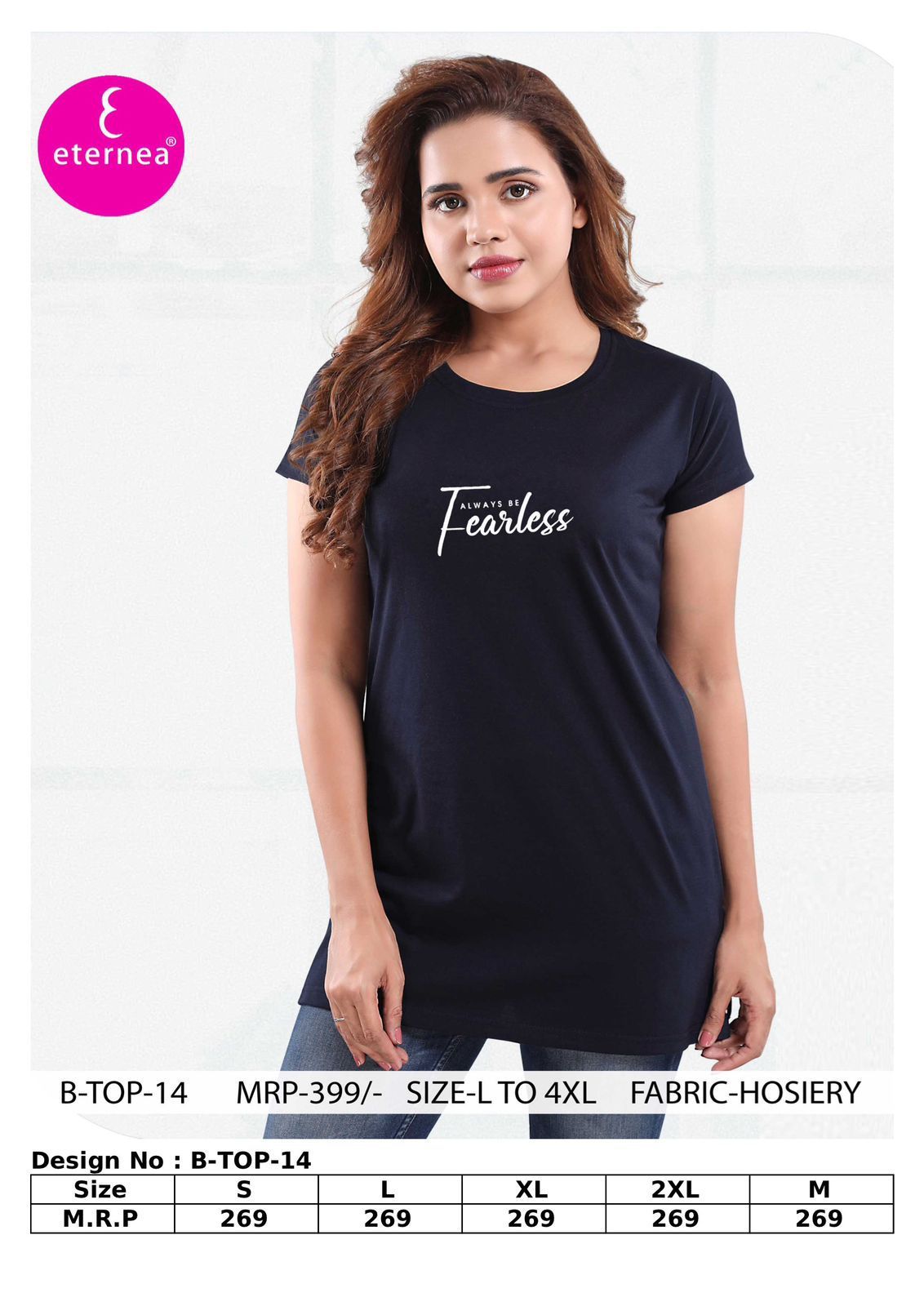 Ladies Eterna Brand T Shirt