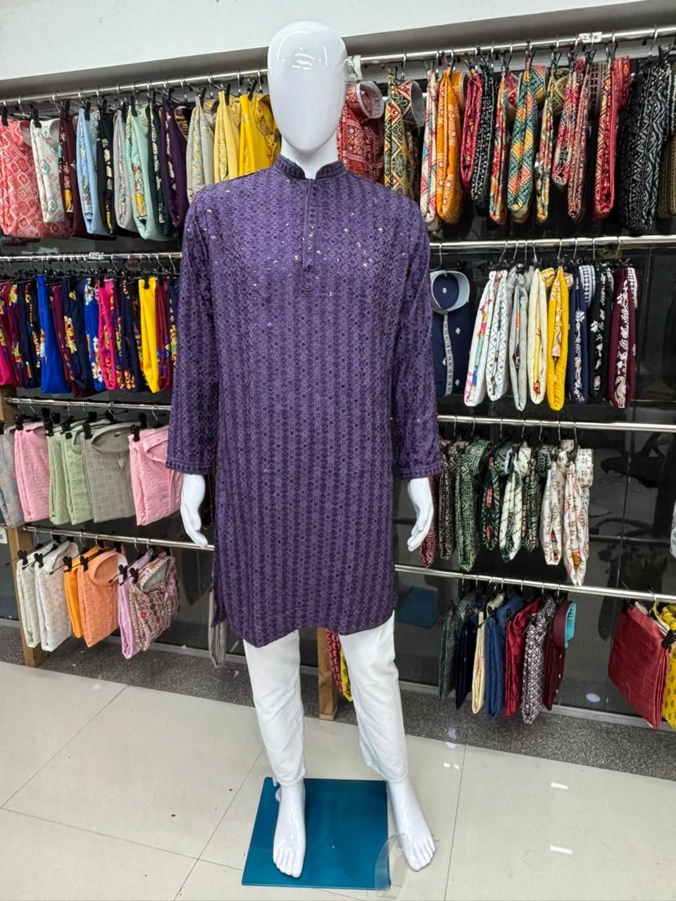 Heavy Lucknowi kurta