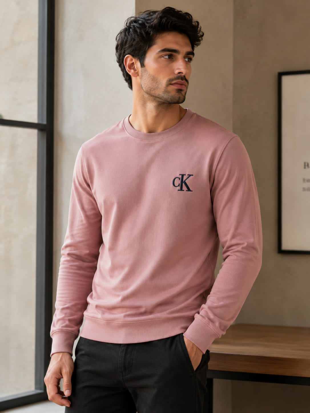 Men's Ck Full Sleeve Tshirt