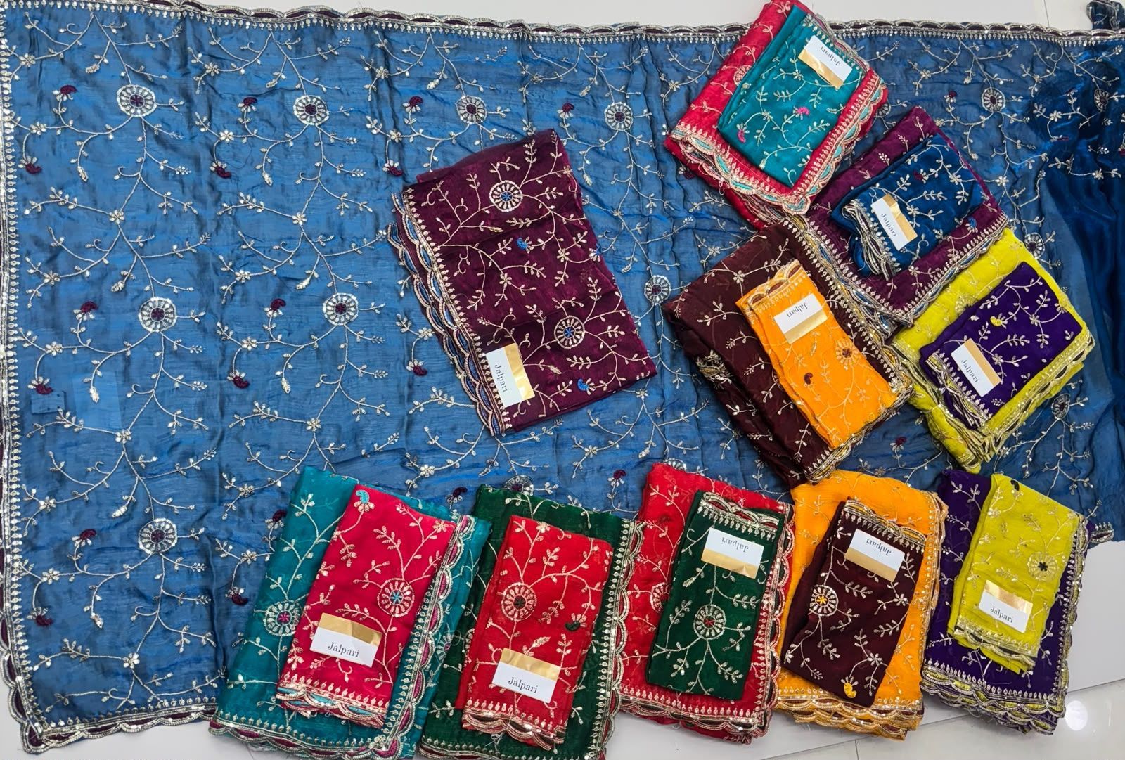 Jalpari Fendy Sequin Saree
