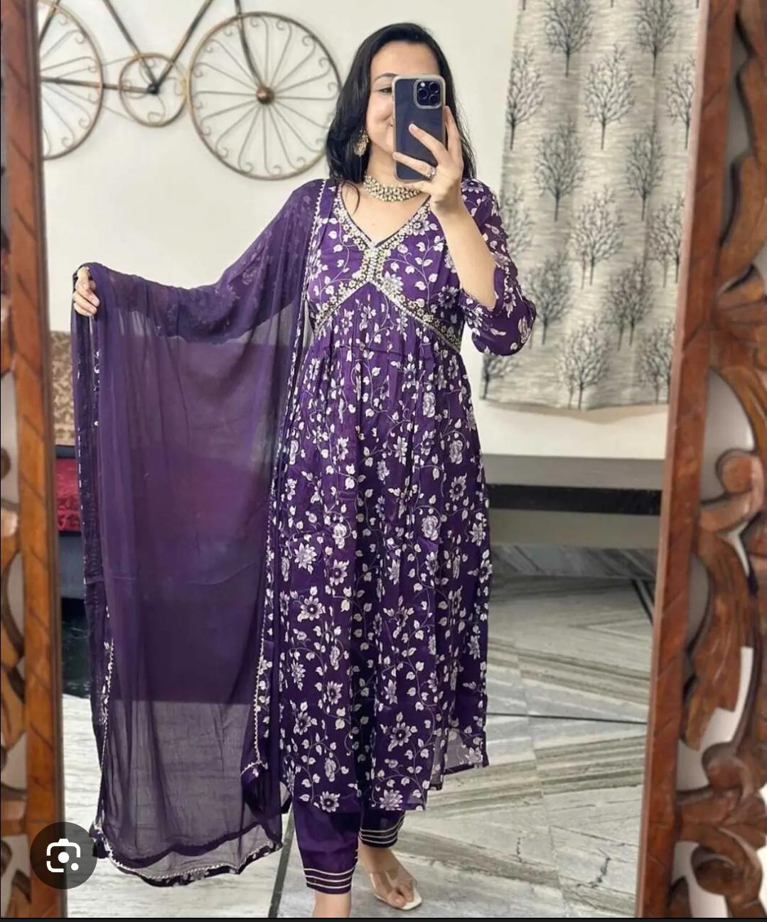 Anarkali Style 3 Pcs