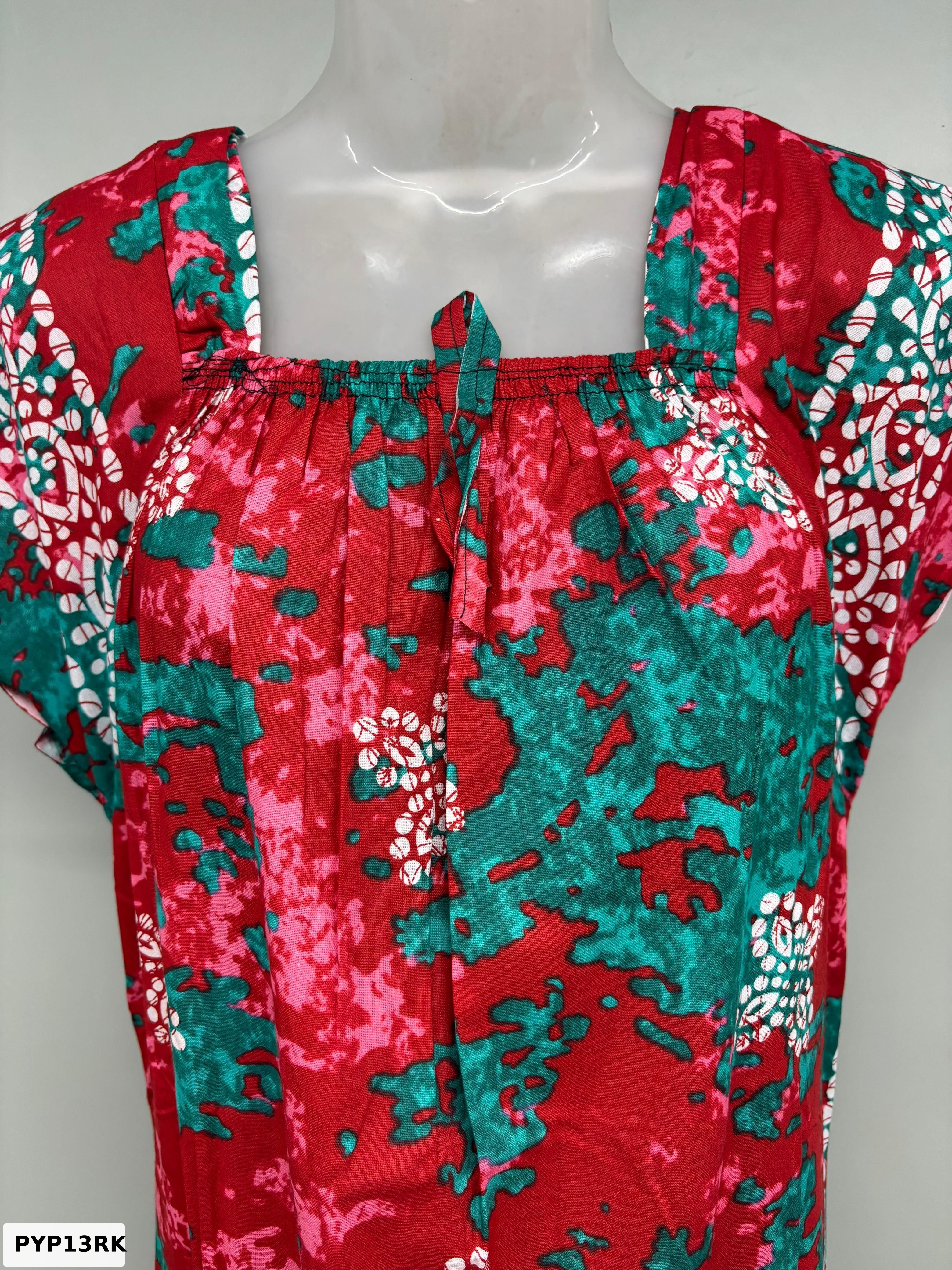 Procin Cotton Elastic Neck Nighty