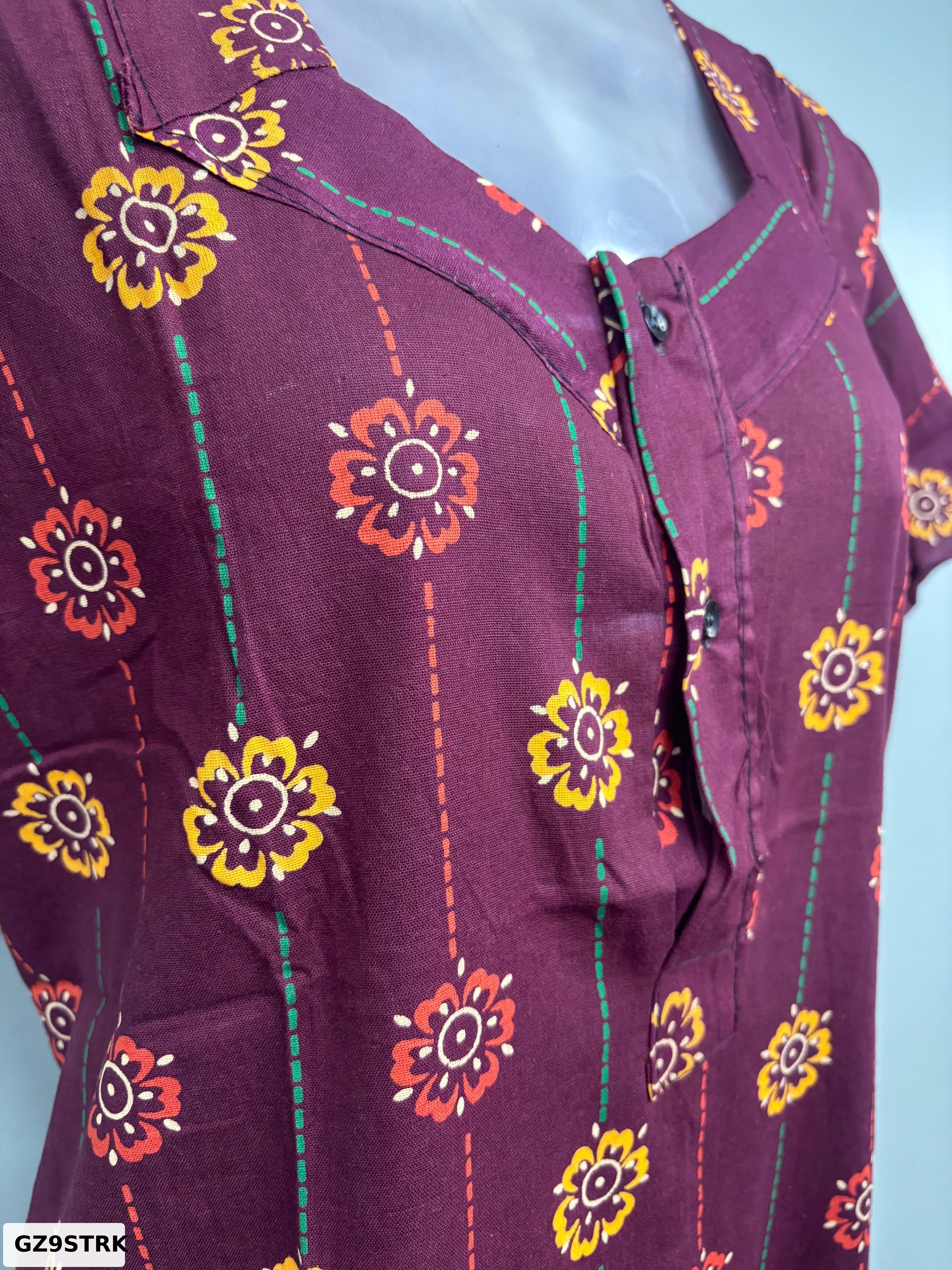 Gujari Button Nighty