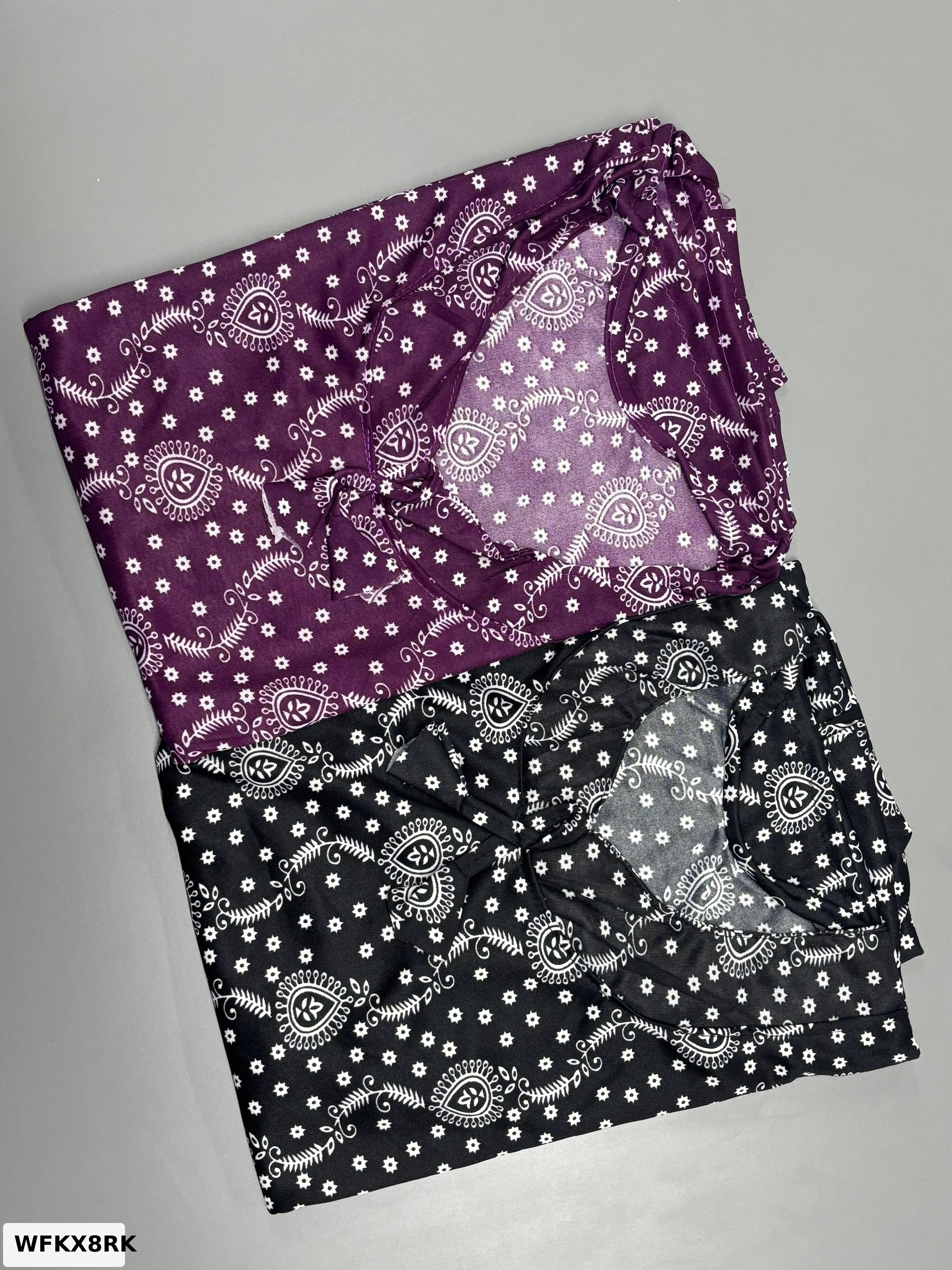 Lycra Round Neck Nighty