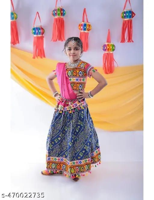 Kid's Heavy Lehanga 