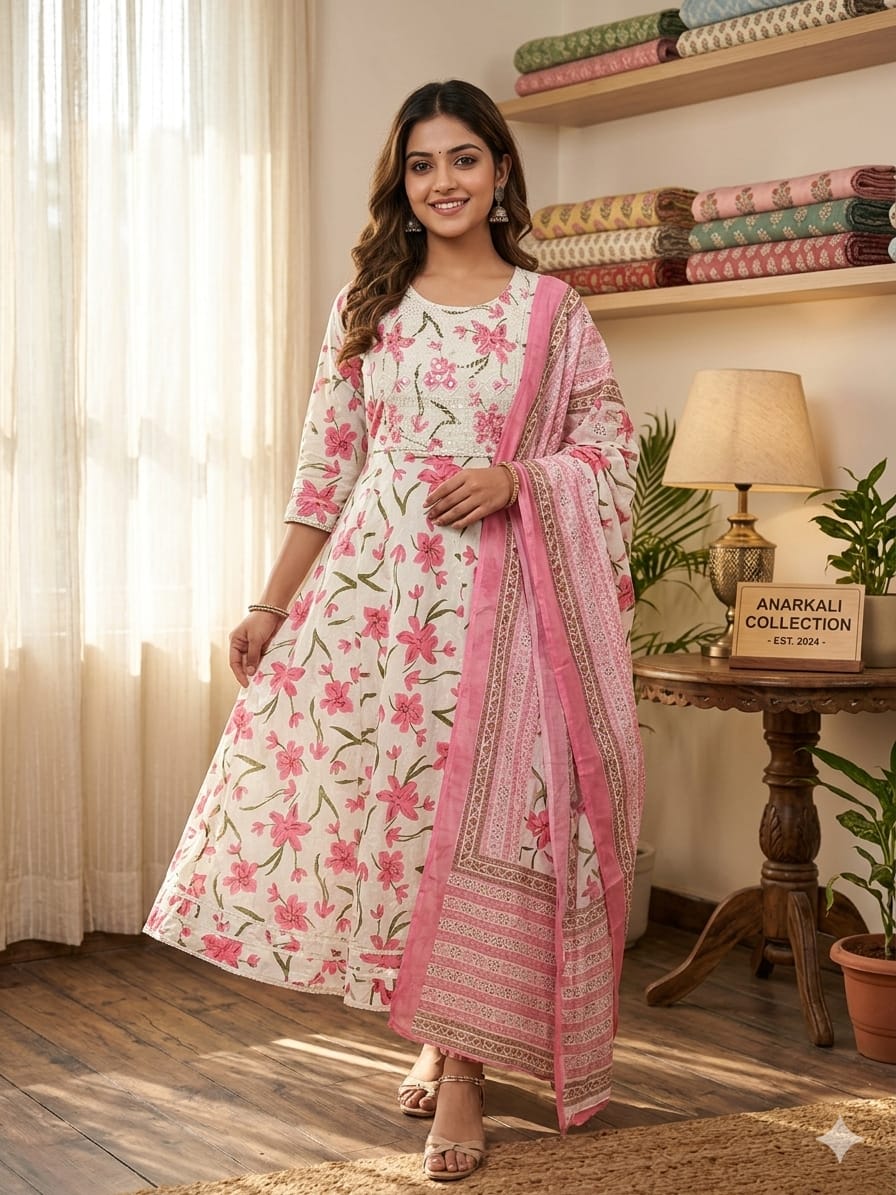 Anarkali Style 3 Pcs