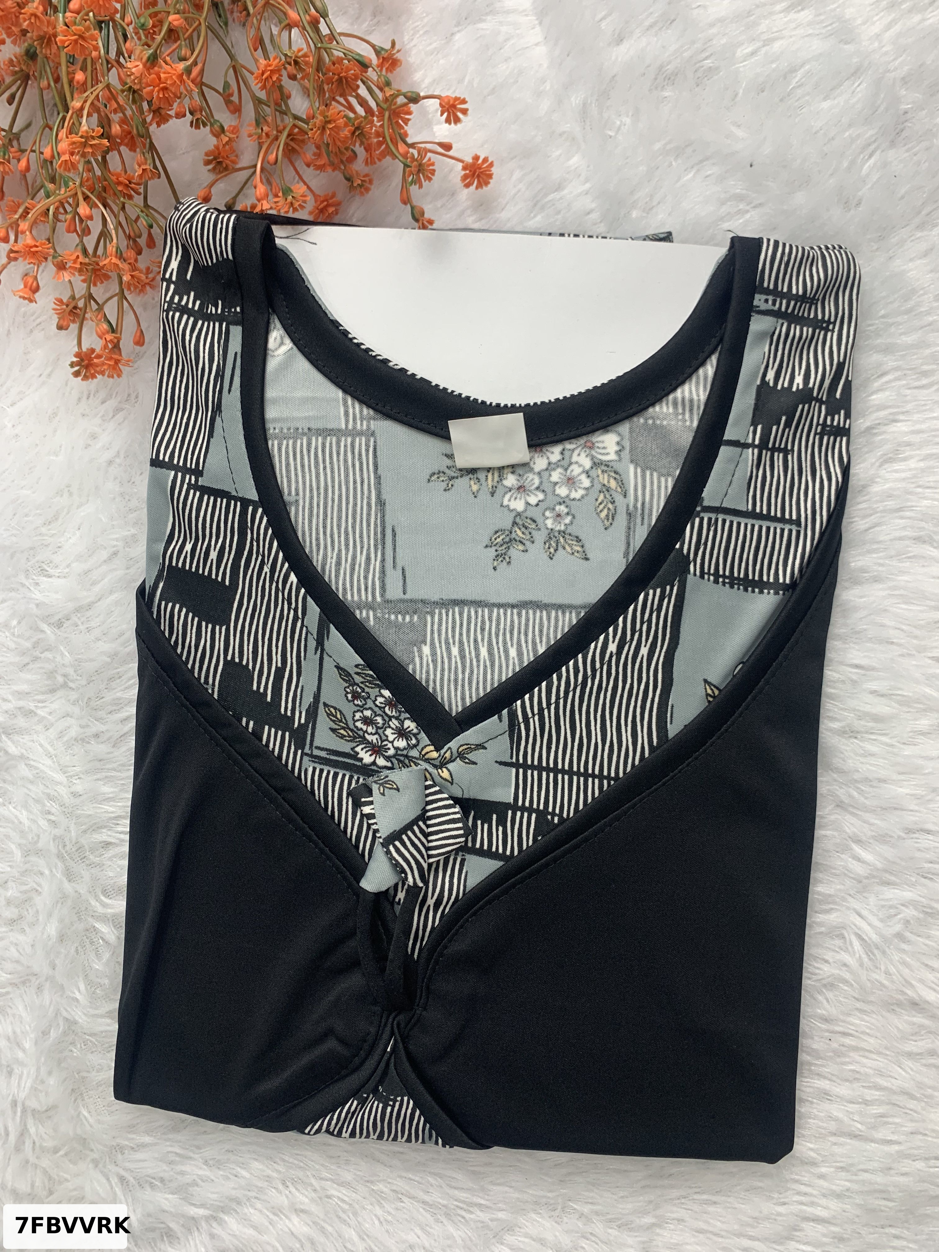 Heavy Sareena Mastani Pattern Nighty