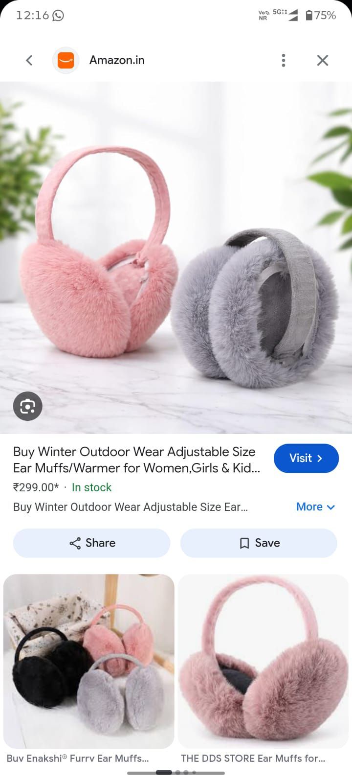 Winter Ear Muff Collection