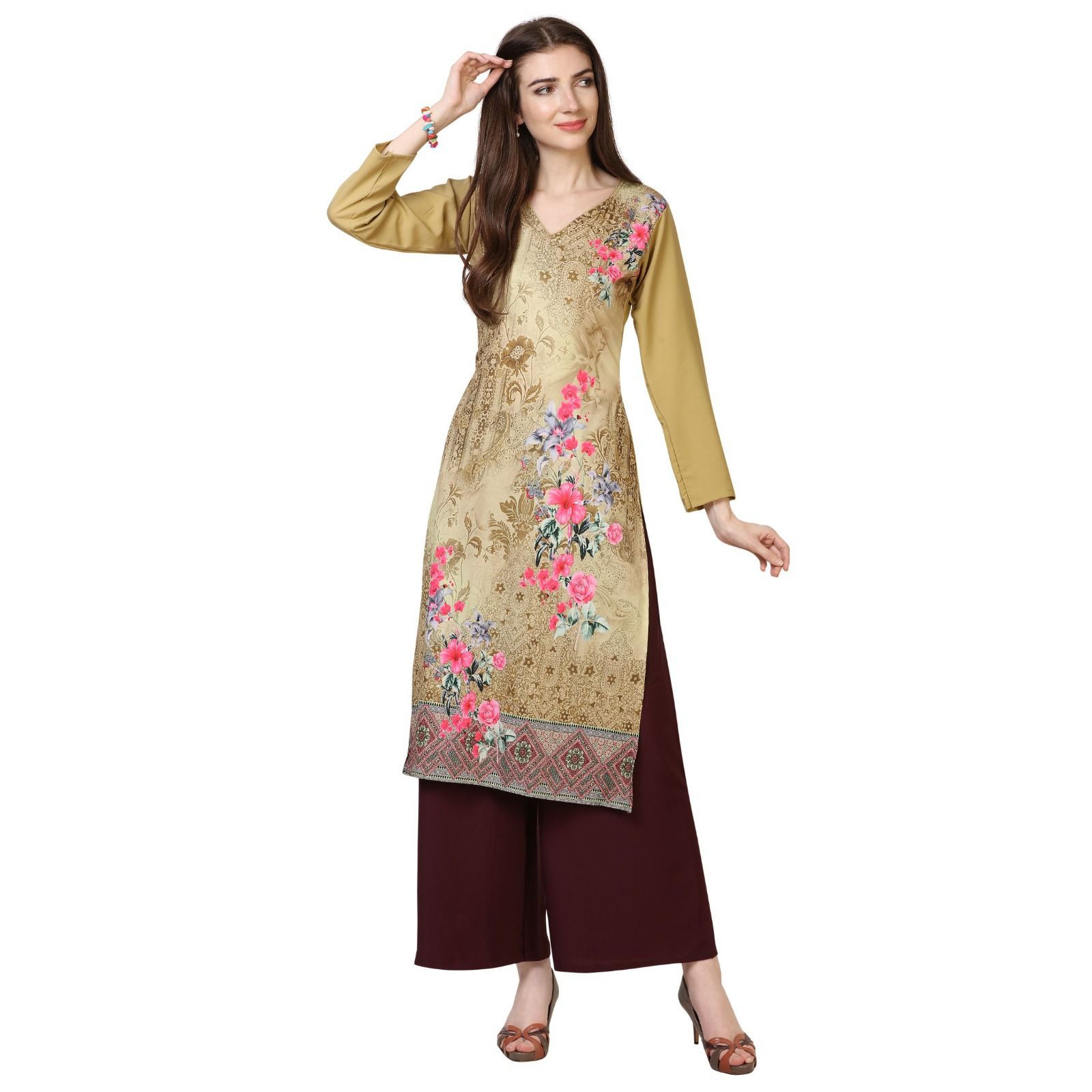Heavy Crepe Kurti