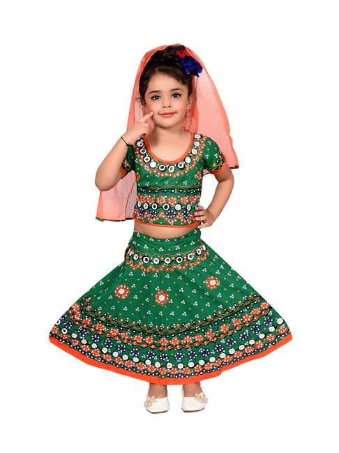 Kid's Heavy Lehanga 