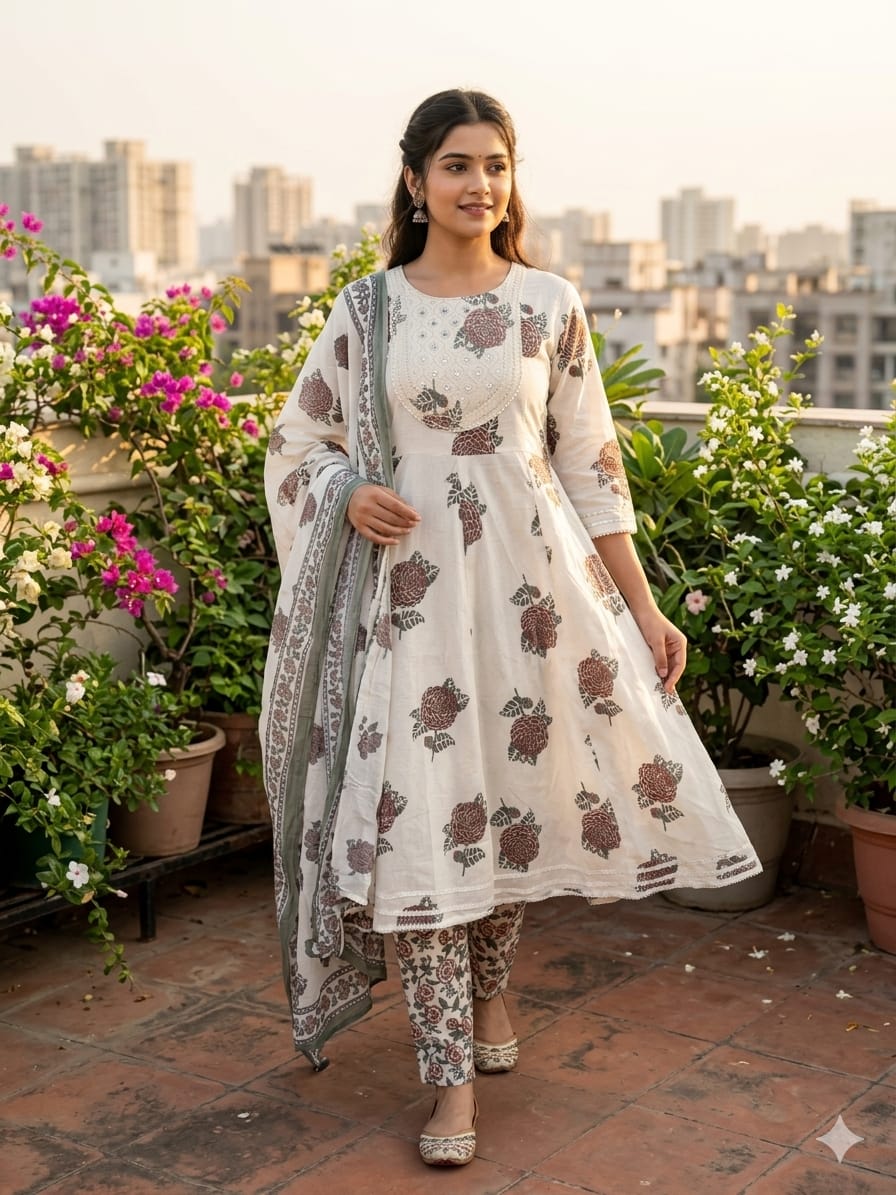 Anarkali Style 3 Pcs