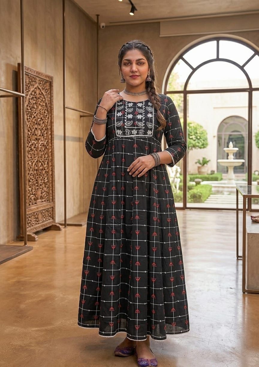 Big Size Women Long Gown