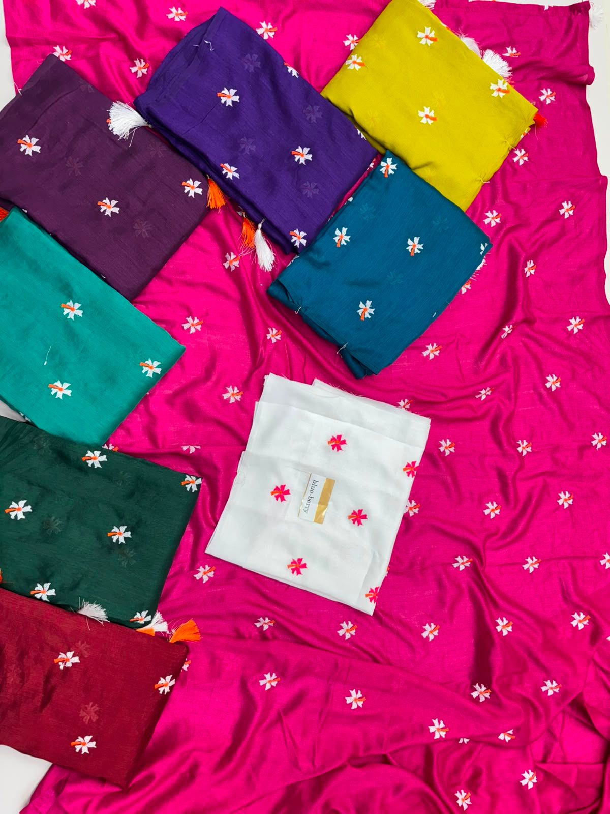 Blue - Berry Saree
