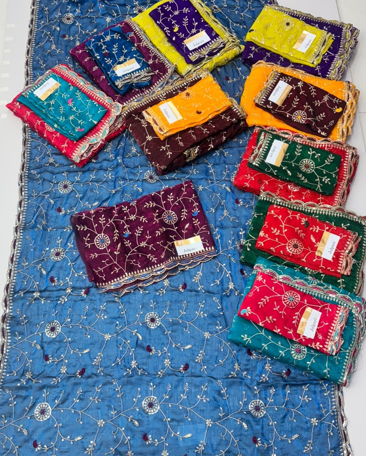 Jalpari Fendy Sequin Saree