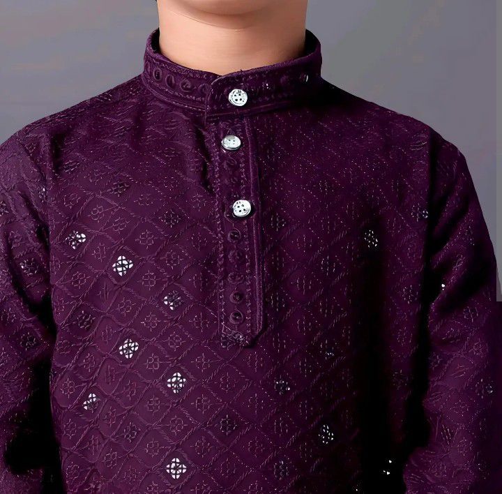 Lucknavi Chiken Kurta