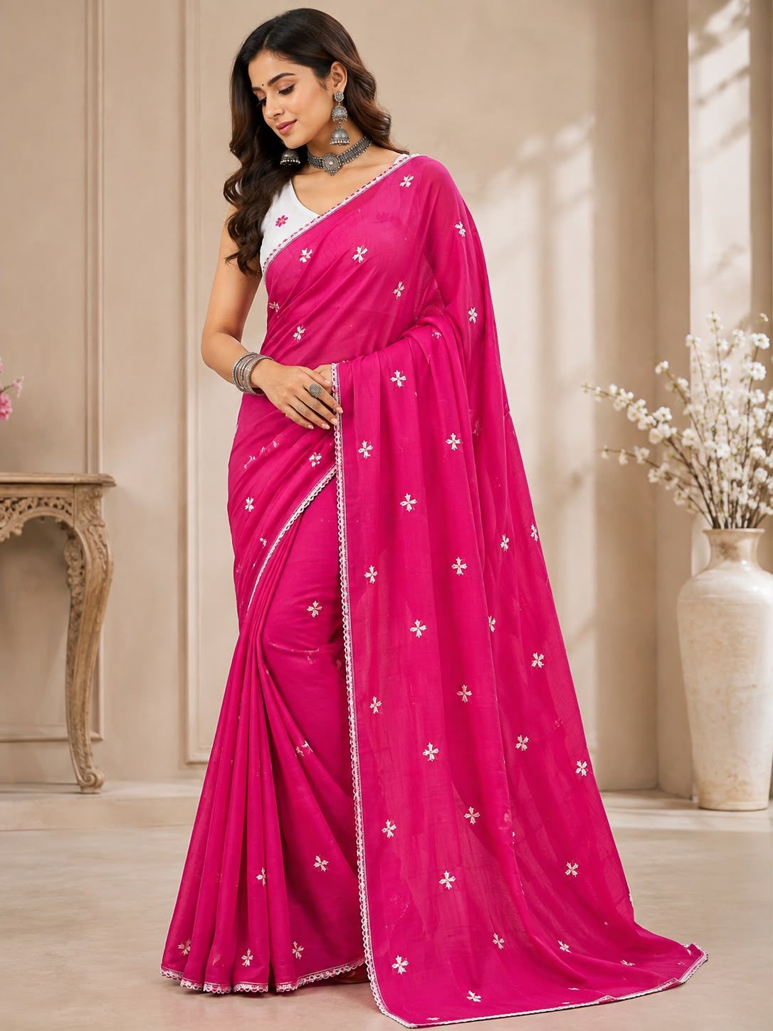 Blue - Berry Saree