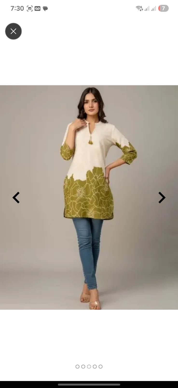 Heavy Short Kurti