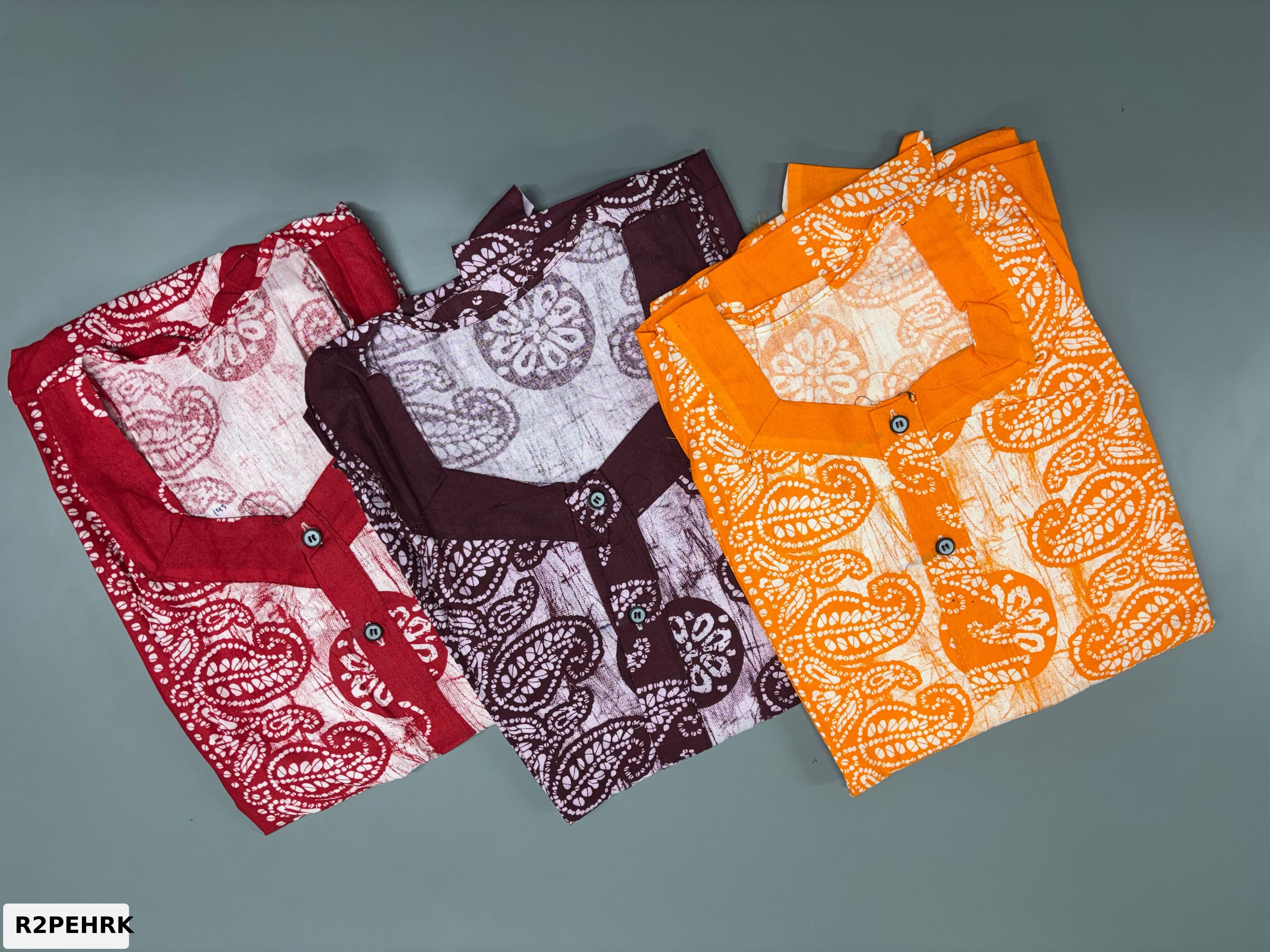 CLOTH COTTON PROCIN BUTTON NIGHTY