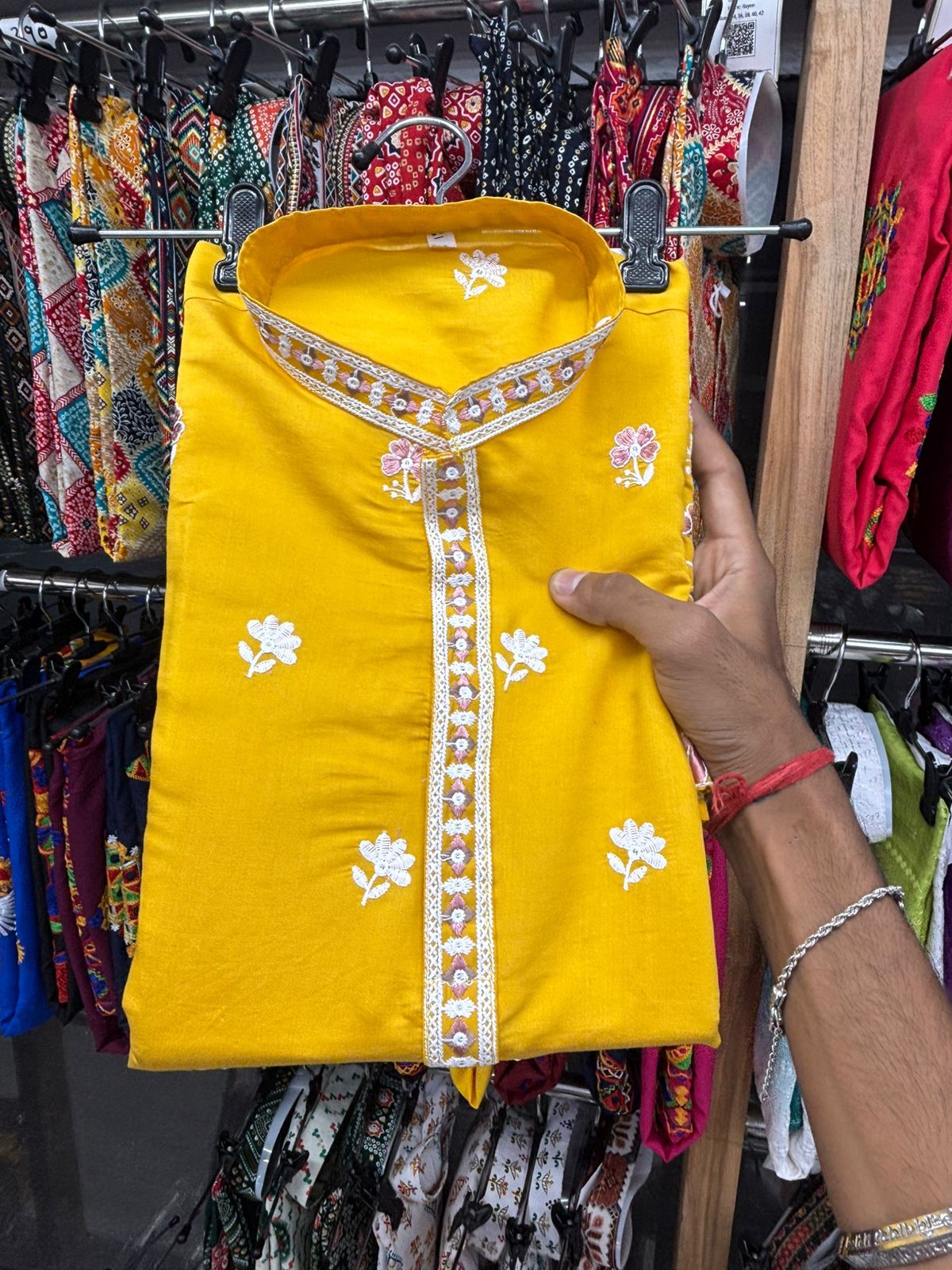 Men's Zari Work Daman Kurta