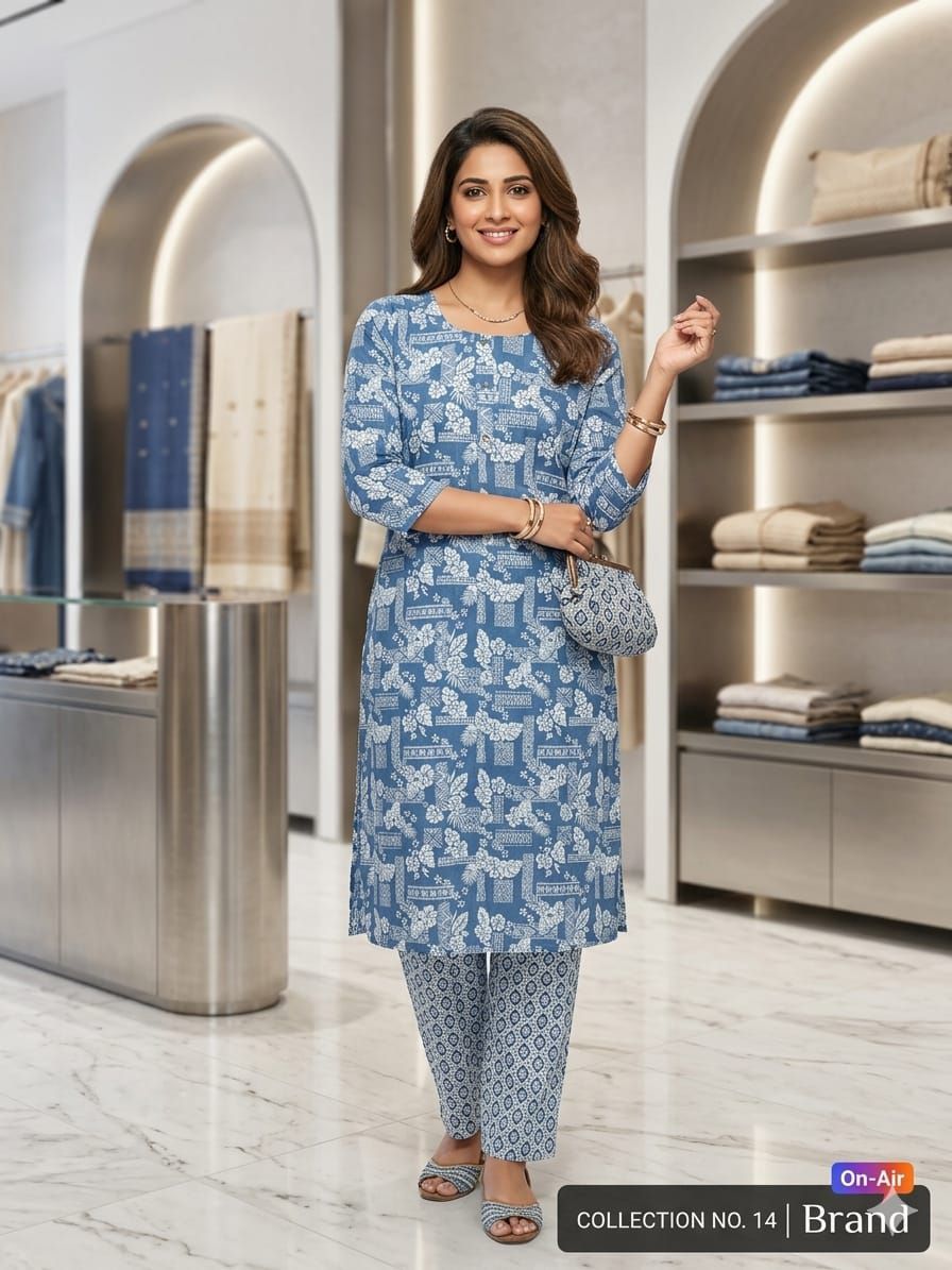 2 Pcs Kurtis Pant