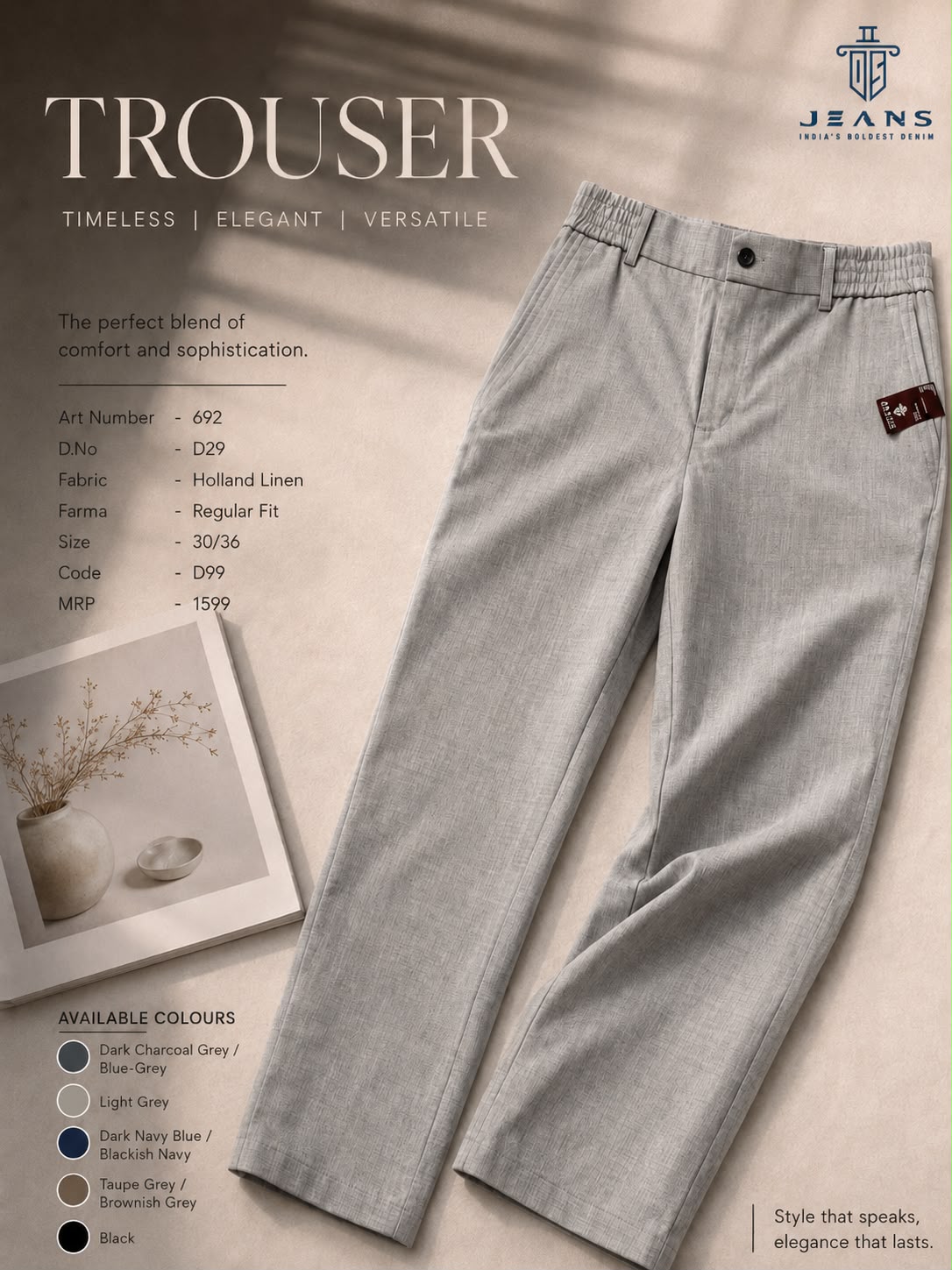 Men's Linen Pants
