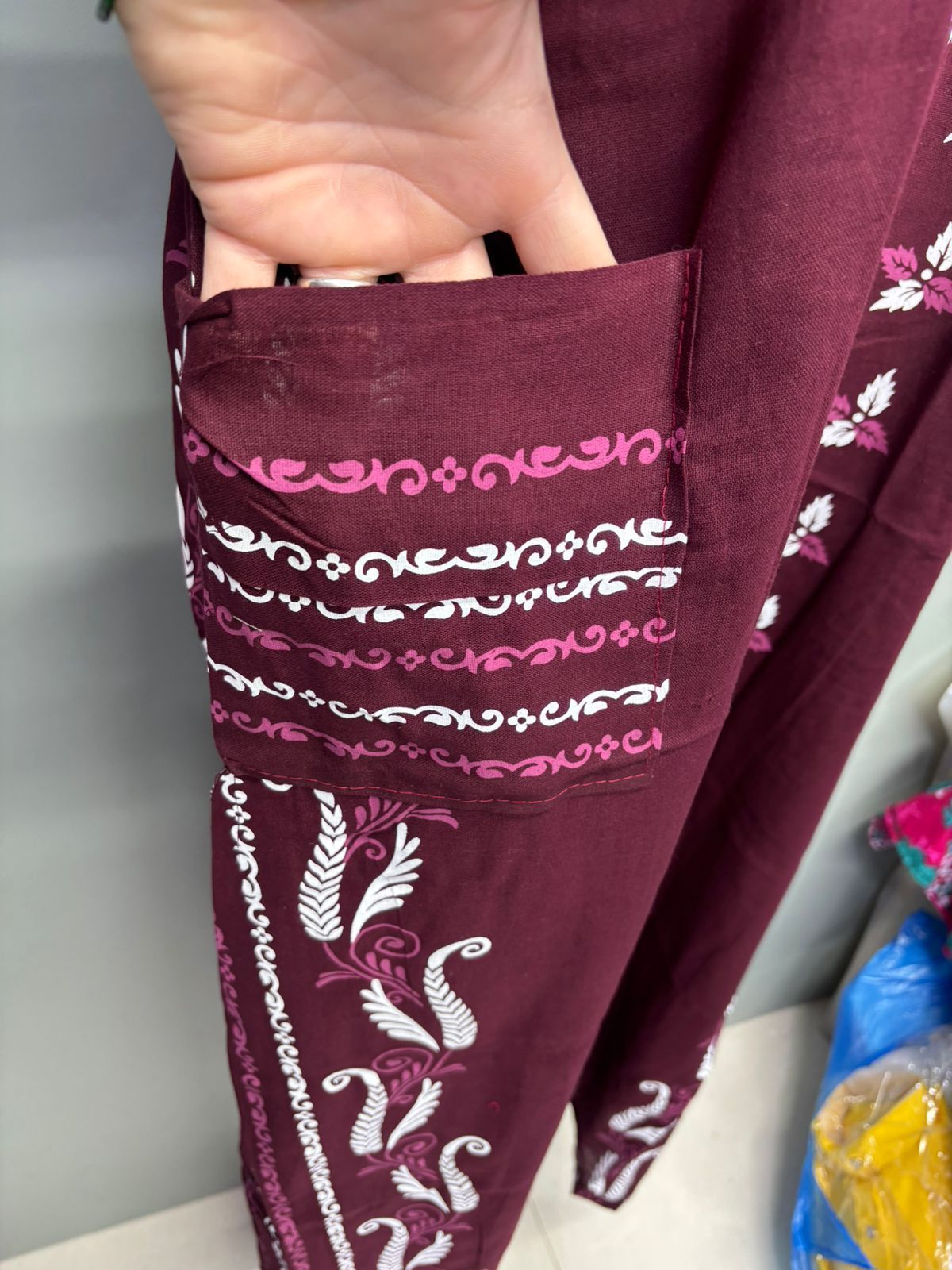 Apsara cotton work Nighty