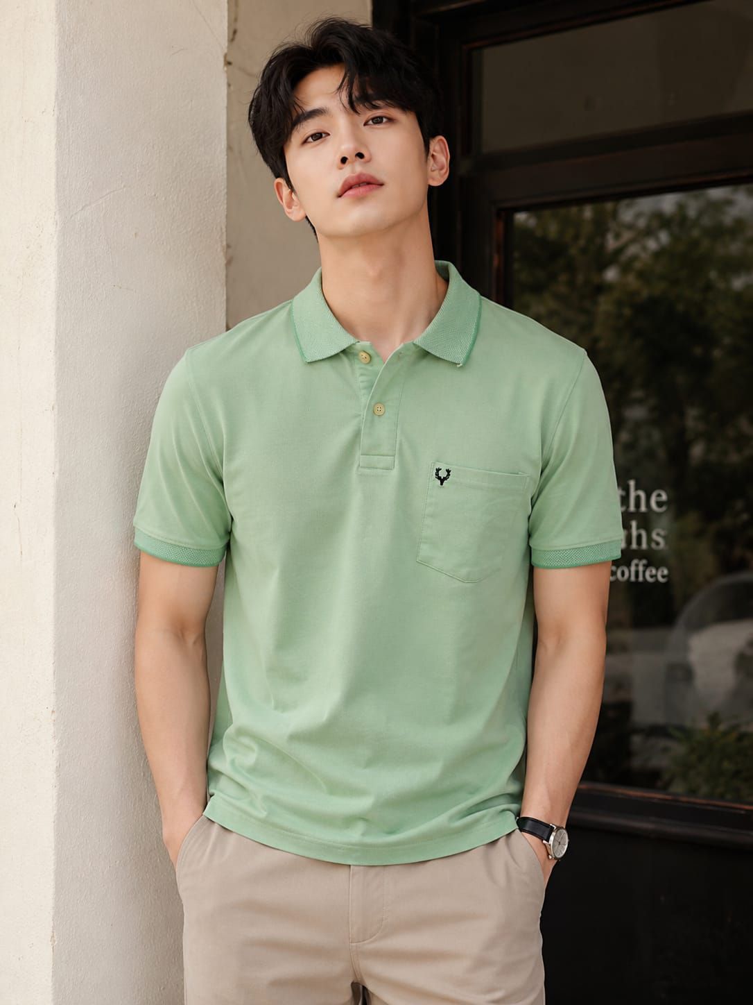 Tshirt With Logo Pocket