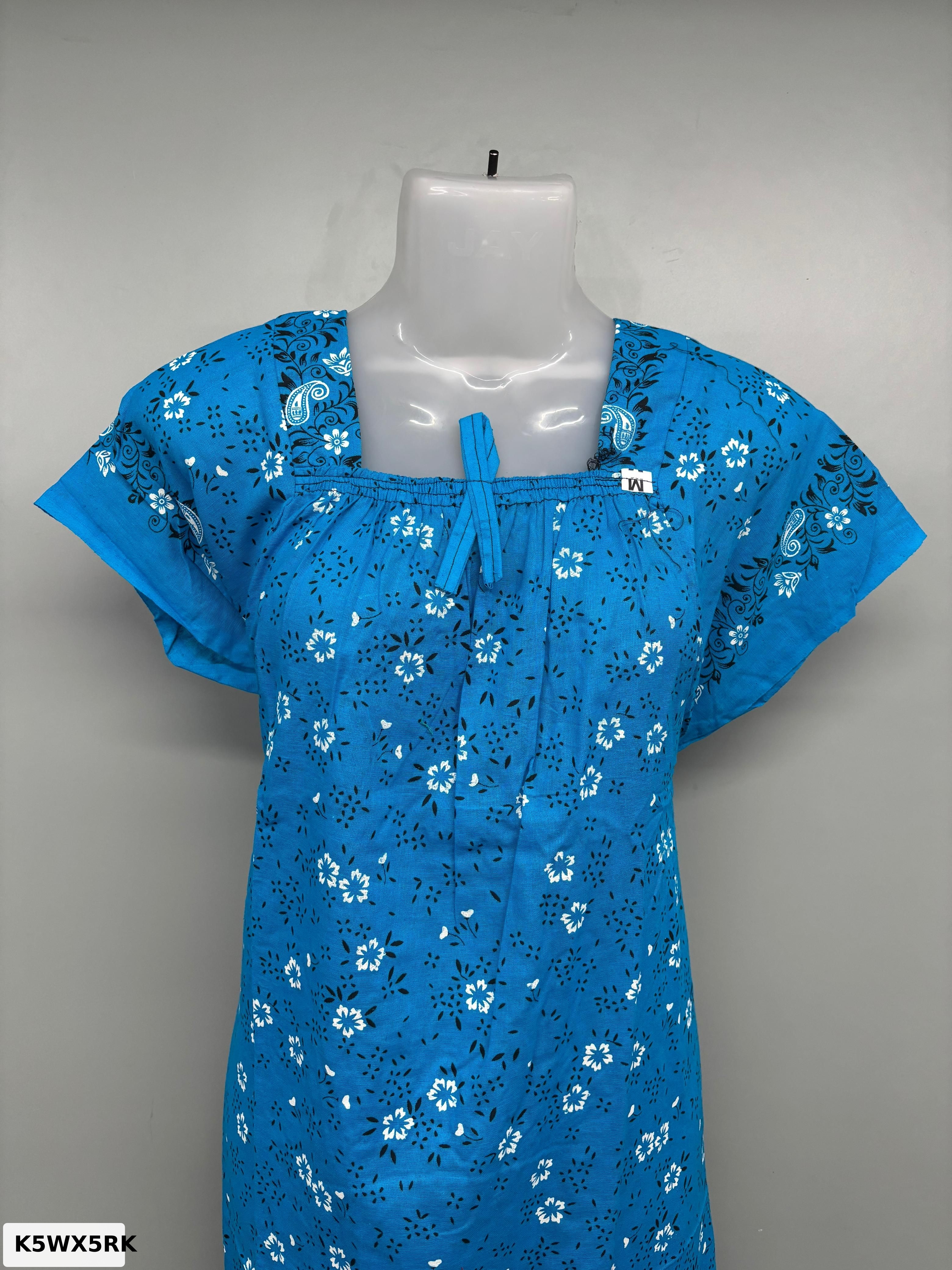 CLOTH COTTON CAROLA ELASTIC NECK NIGHTY