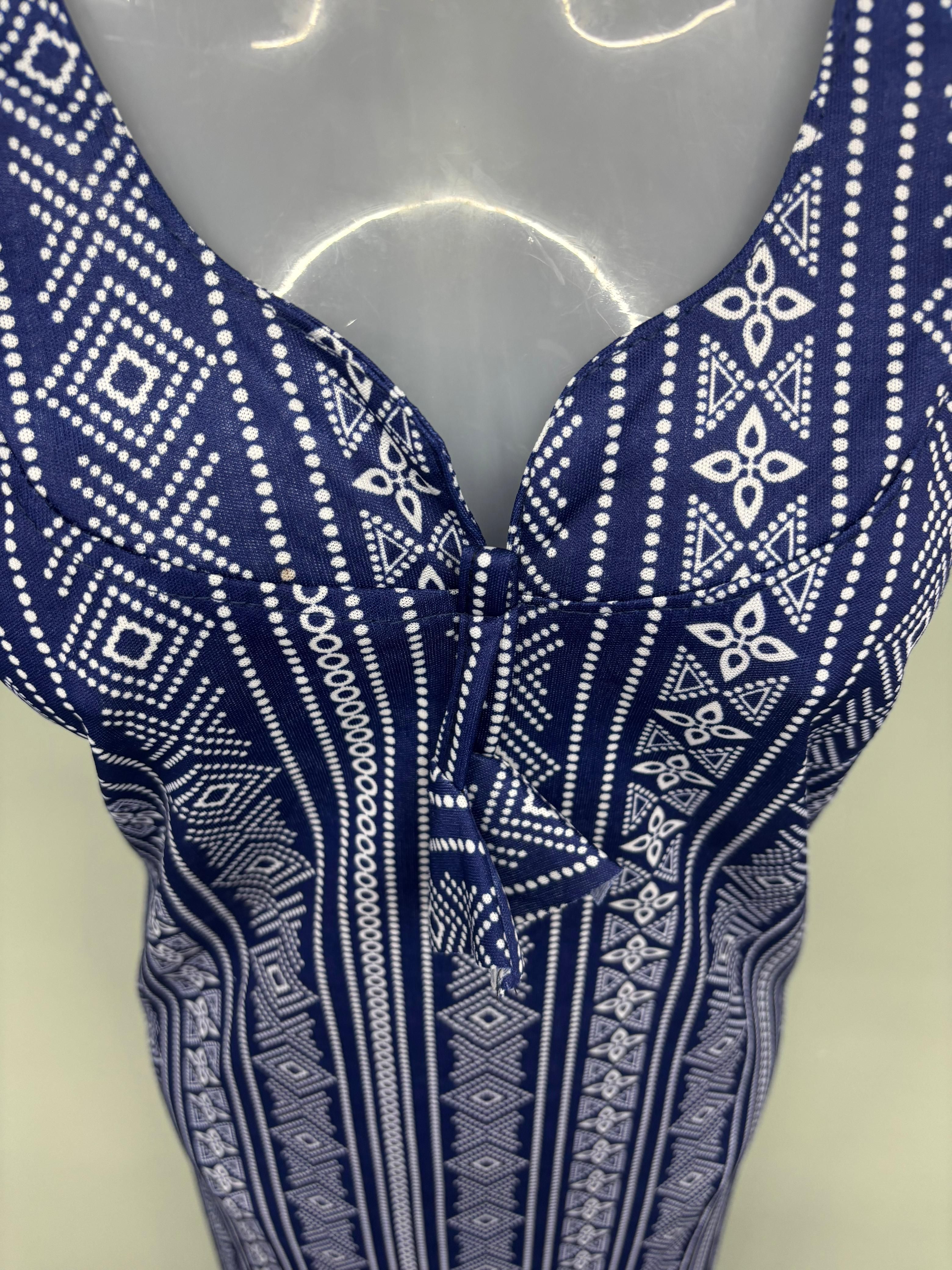 Lycra Round Neck Nighty