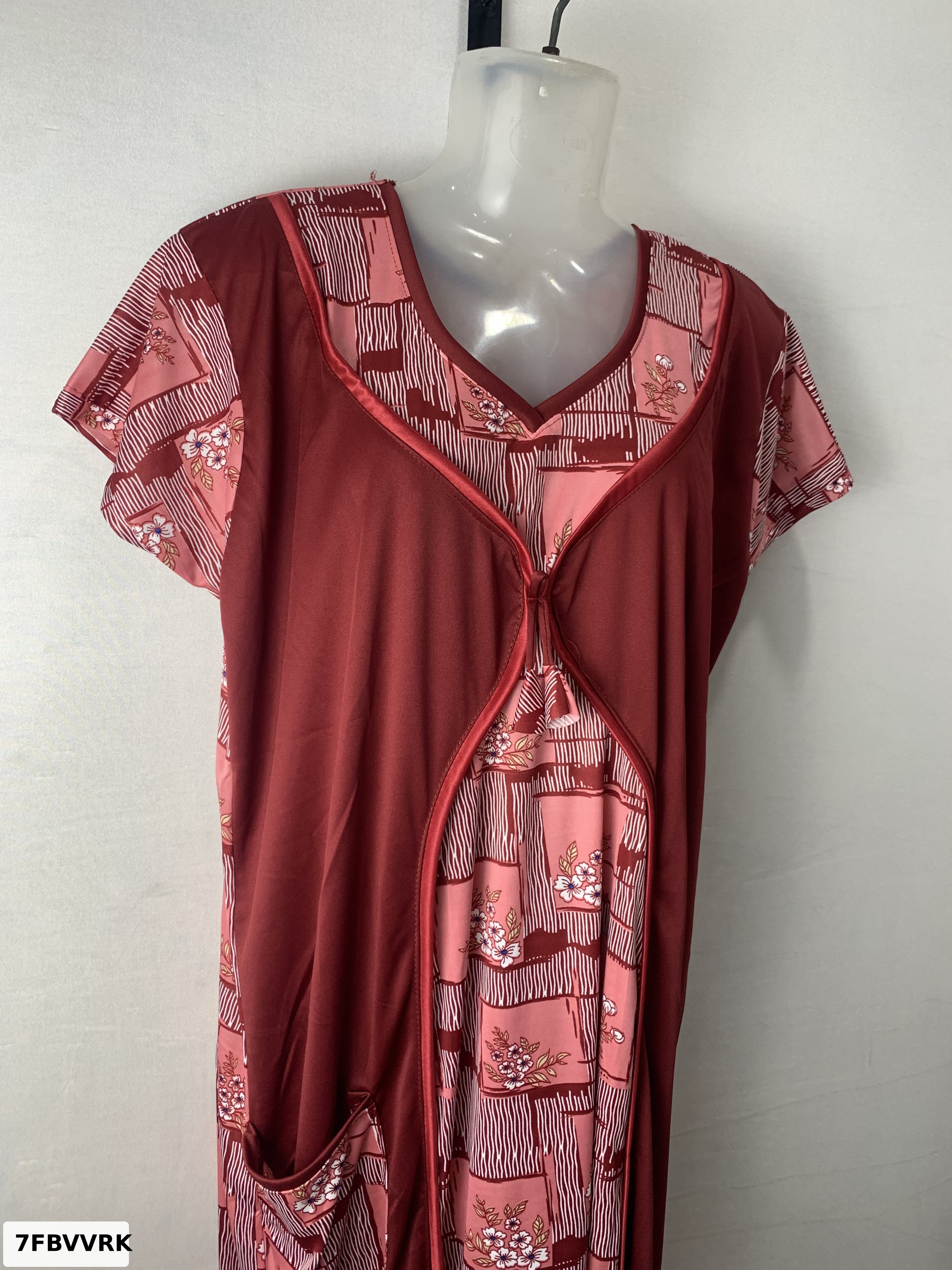 Heavy Sareena Mastani Pattern Nighty
