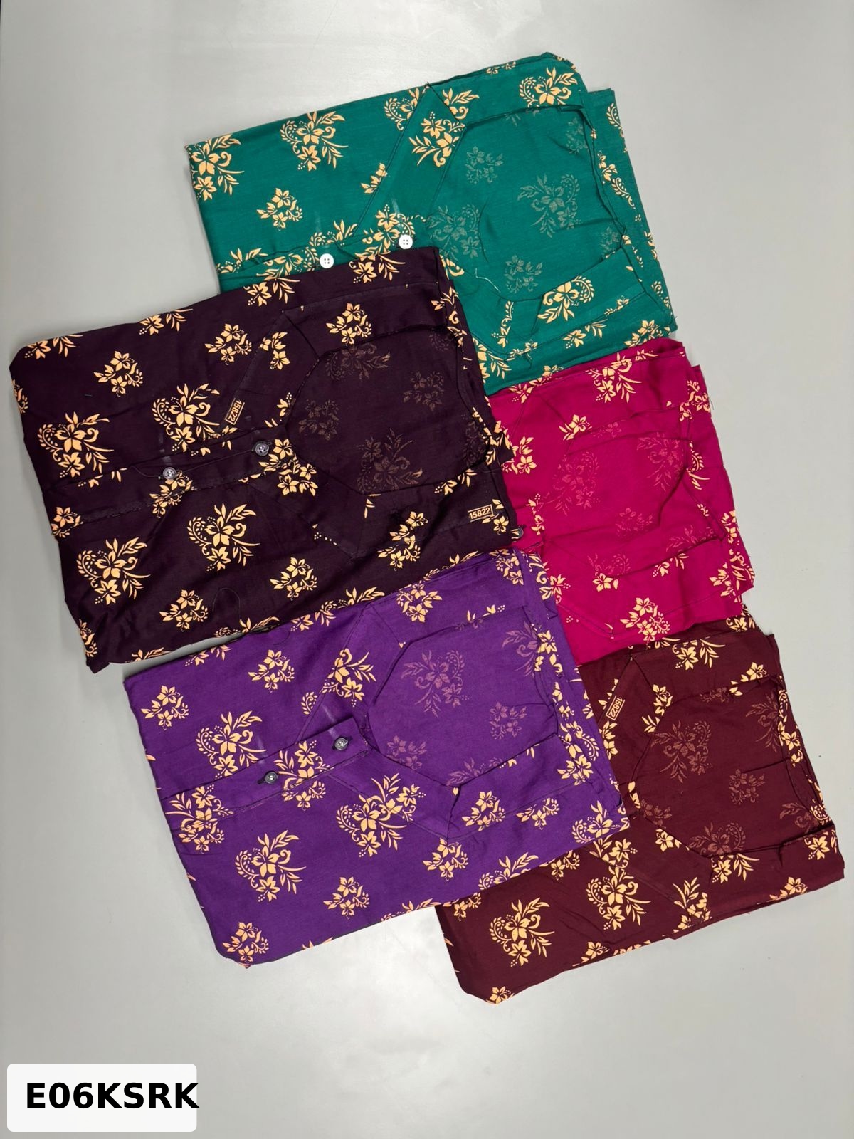 Cotton Apsara With Button Nighty