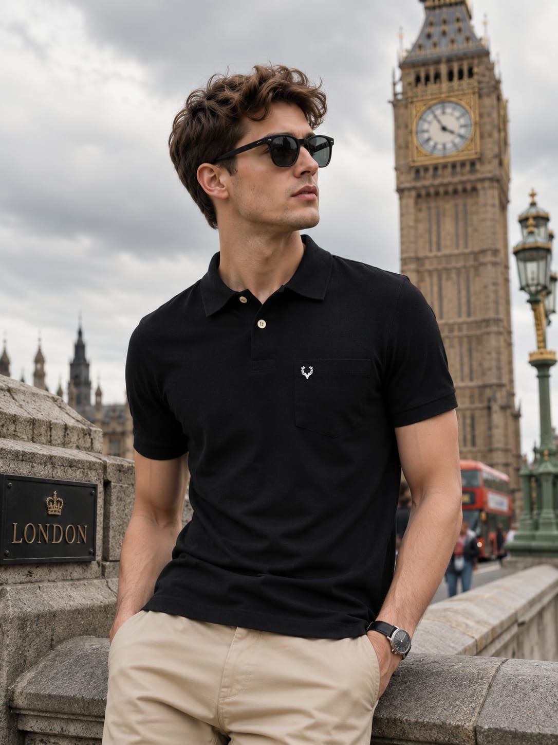 Tshirt With Logo Pocket
