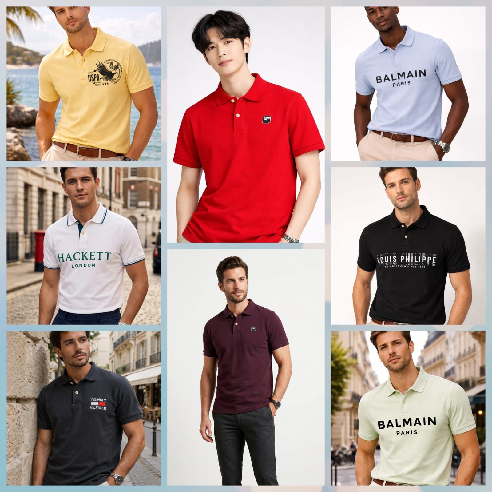 Men's Multi Brand Polo T Shirts