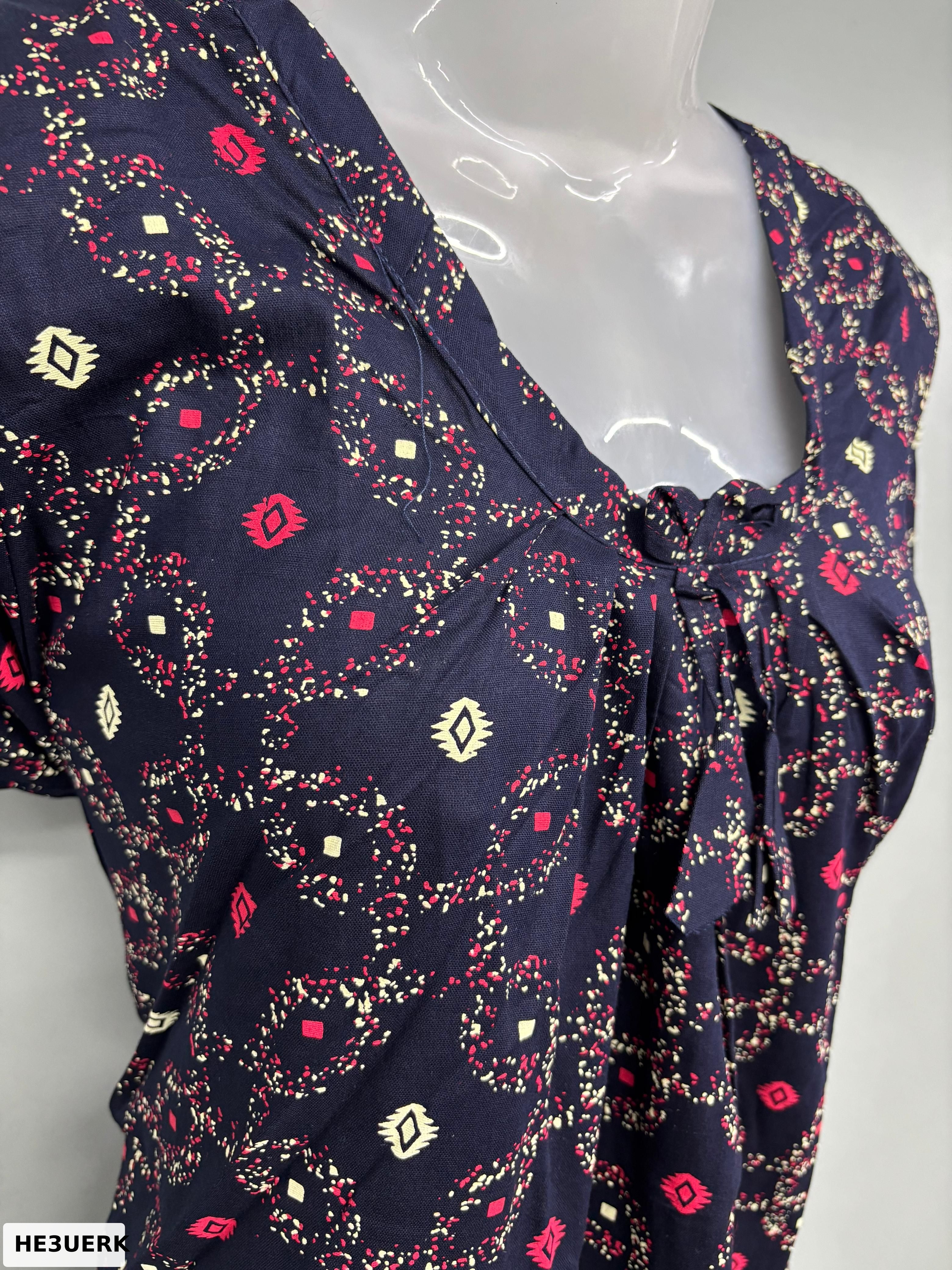 Cloth Cotton Apsara Round Neck Nighty