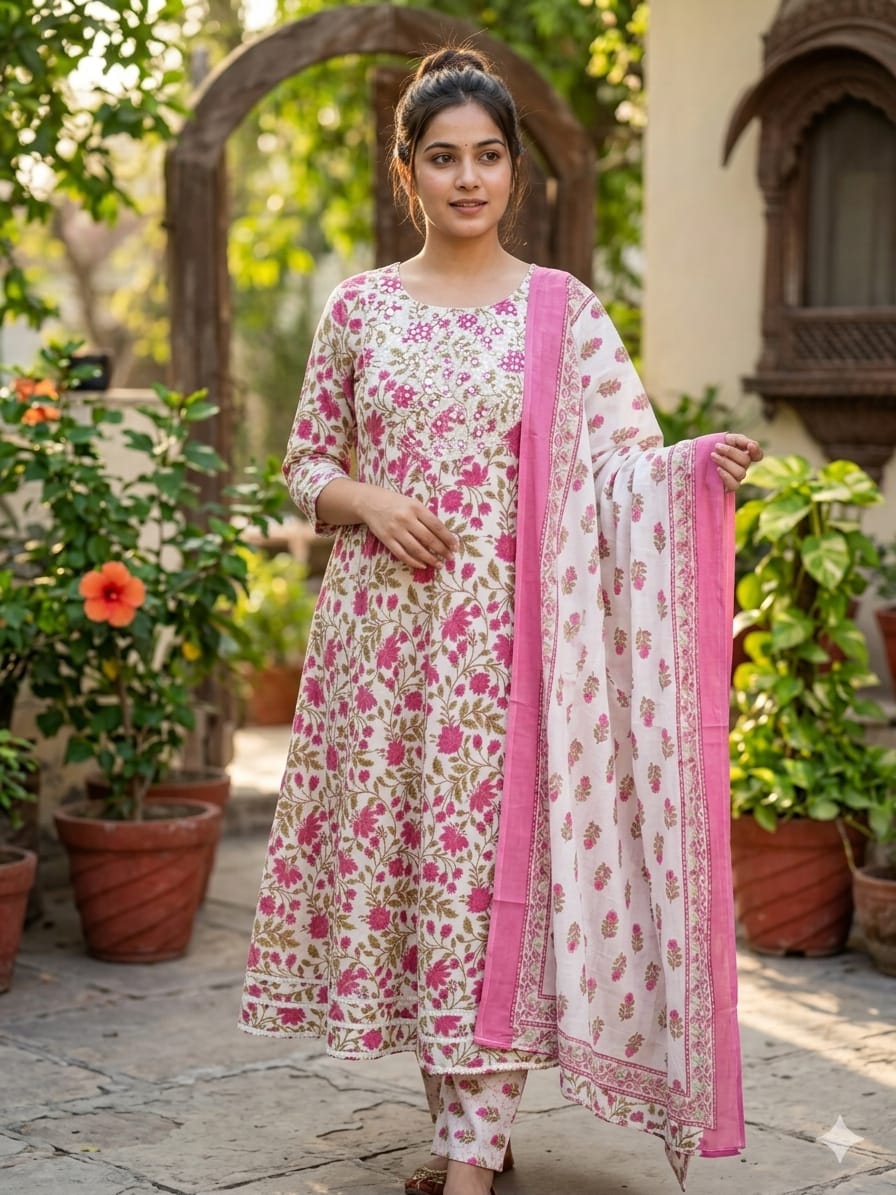Anarkali Style 3 Pcs