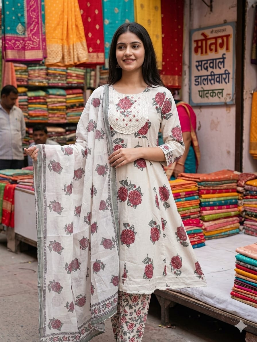 Anarkali Style 3 Pcs