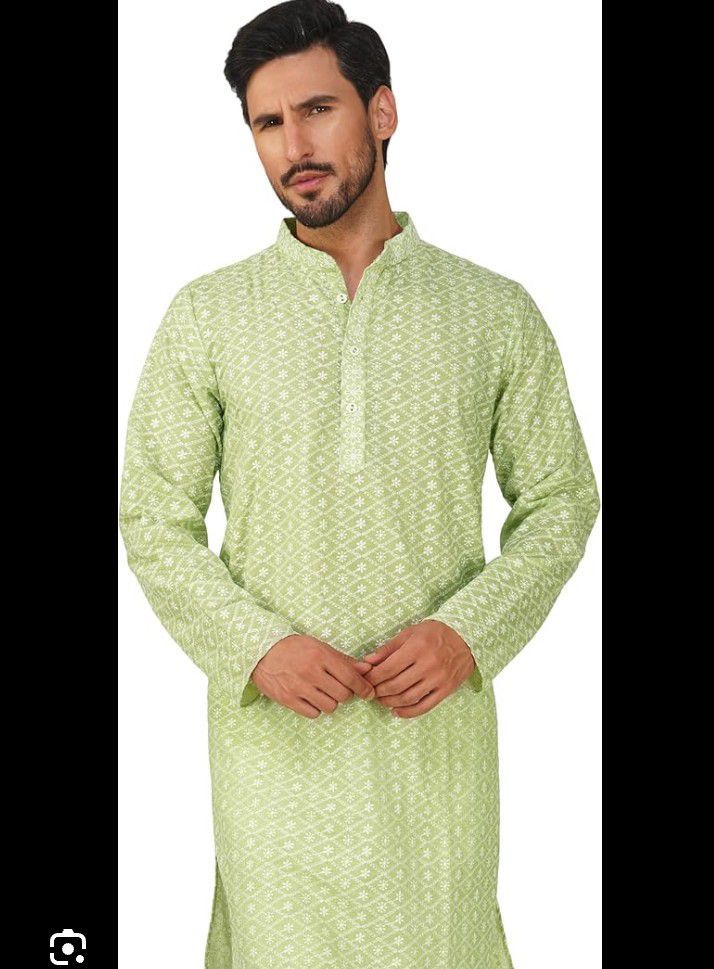 Lucknavi Chiken Kurta