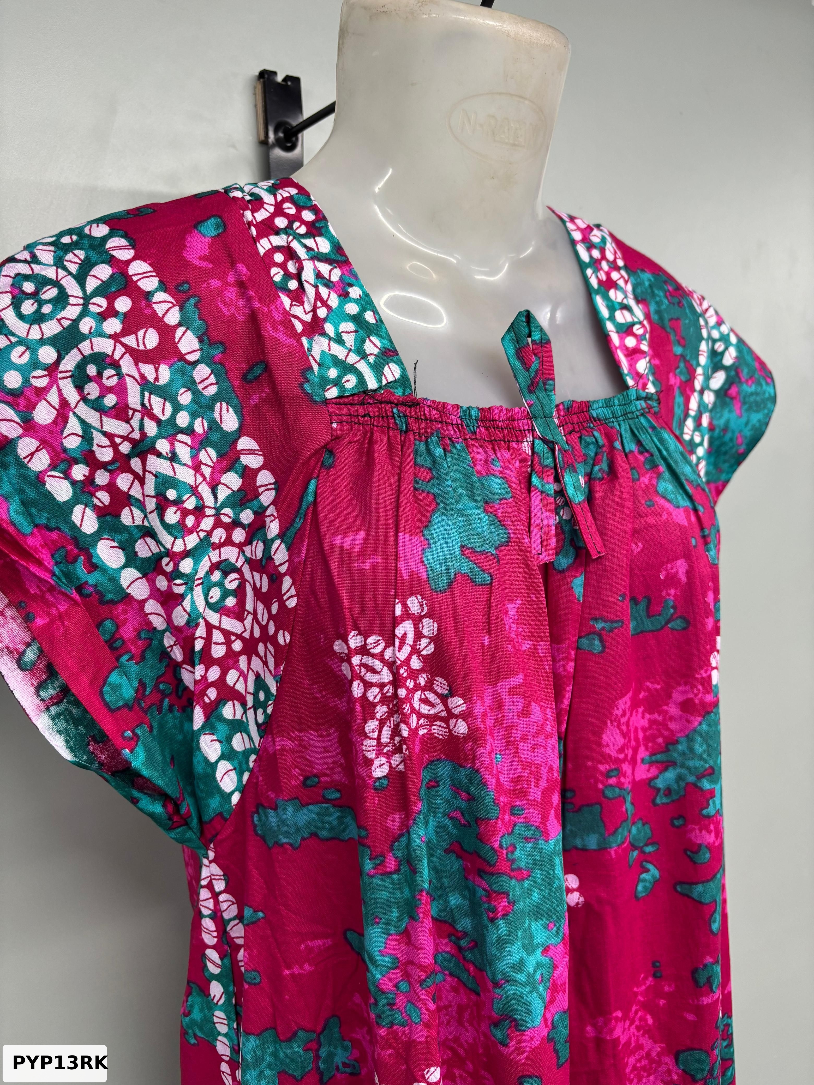 Procin Cotton Elastic Neck Nighty
