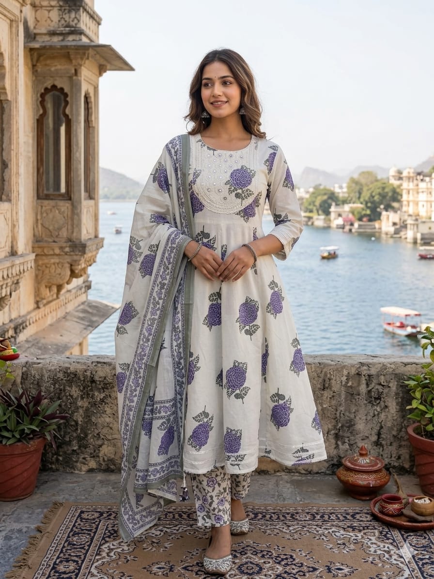 Anarkali Style 3 Pcs