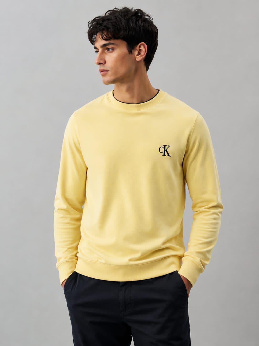 Men's Ck Full Sleeve Tshirt