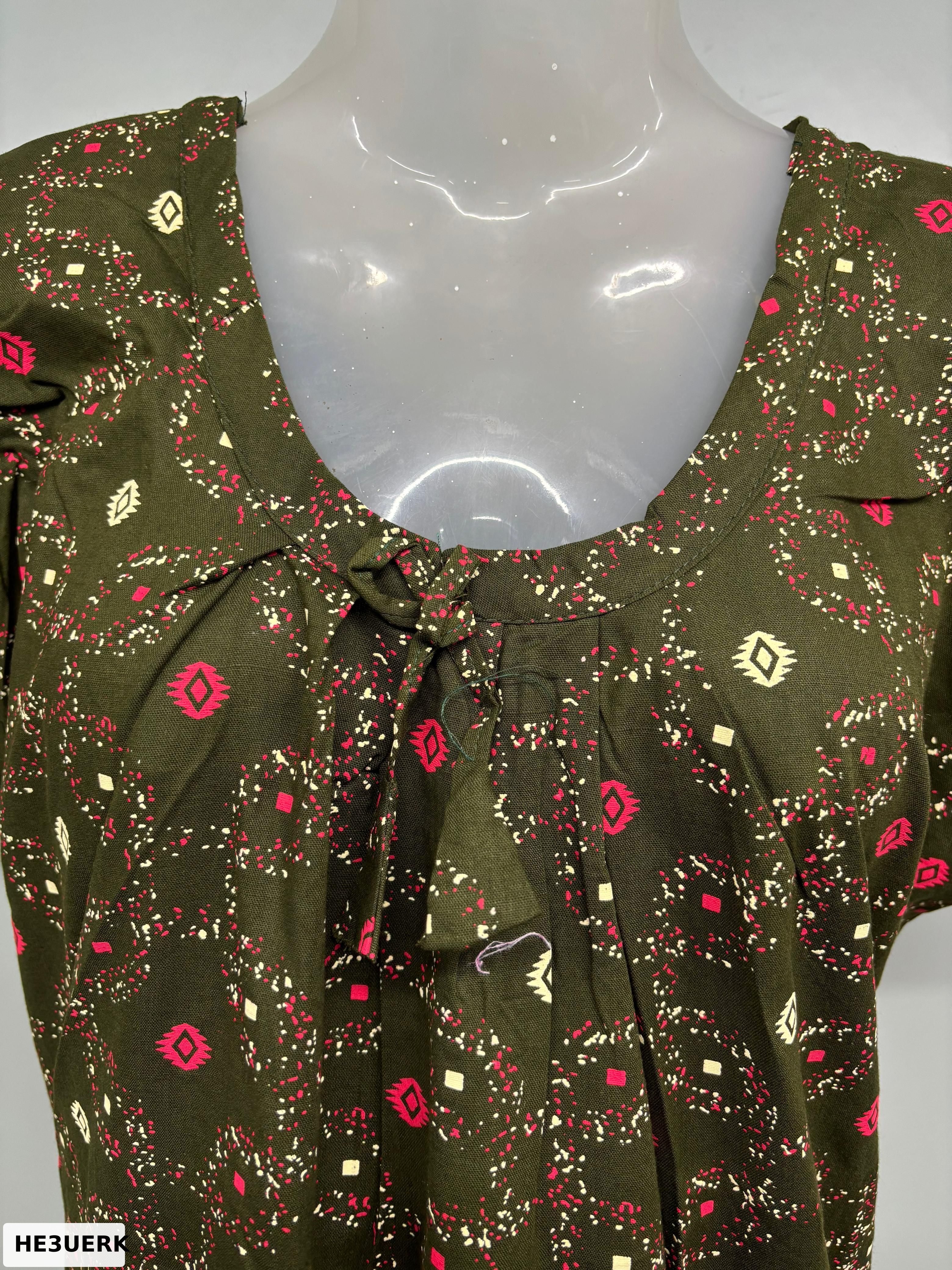 Cloth Cotton Apsara Round Neck Nighty