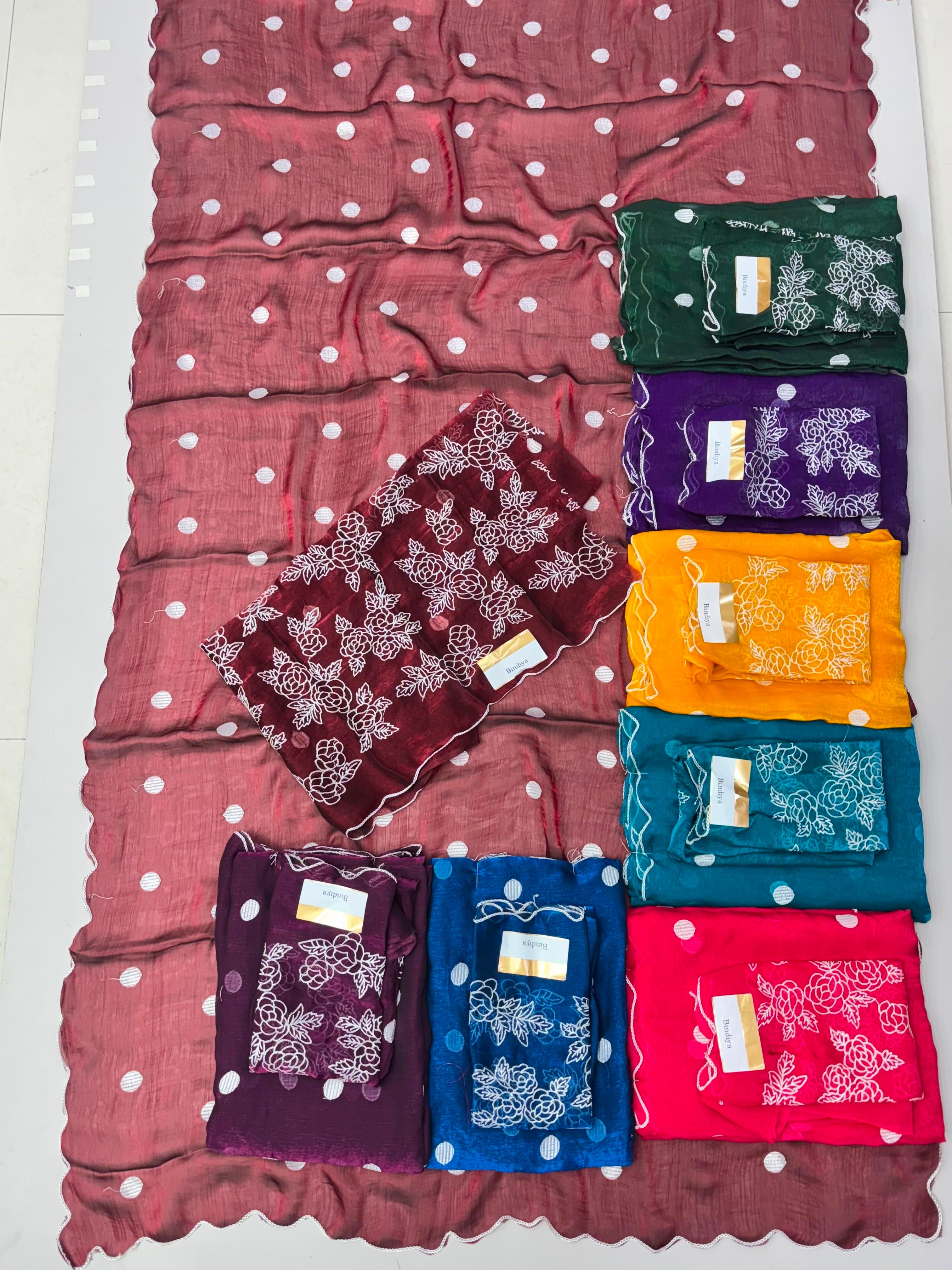 Bindiya Fendy Silk Saree