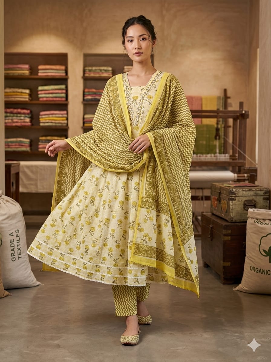 Anarkali Style 3 Pcs