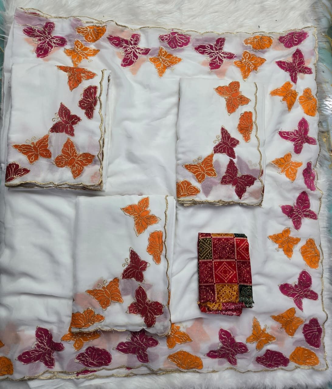Rangpari Sawan Saree