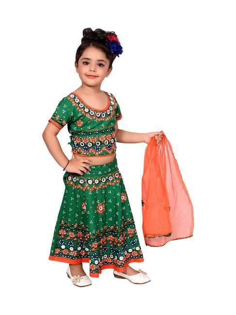 Kid's Heavy Lehanga 