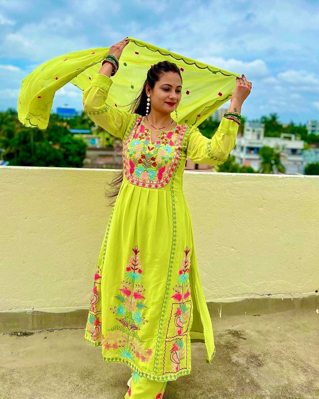 Premium Quality 3-Piece Kurti Set