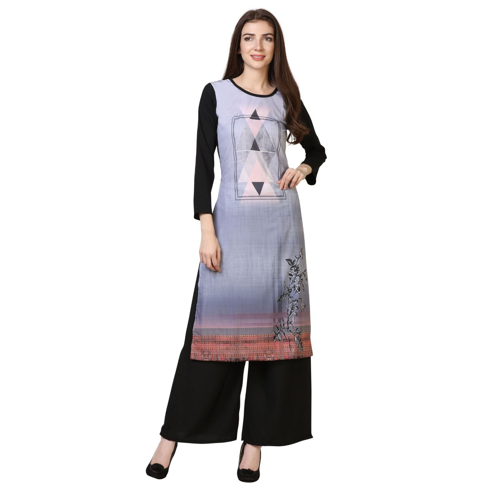 Heavy Crepe Kurti