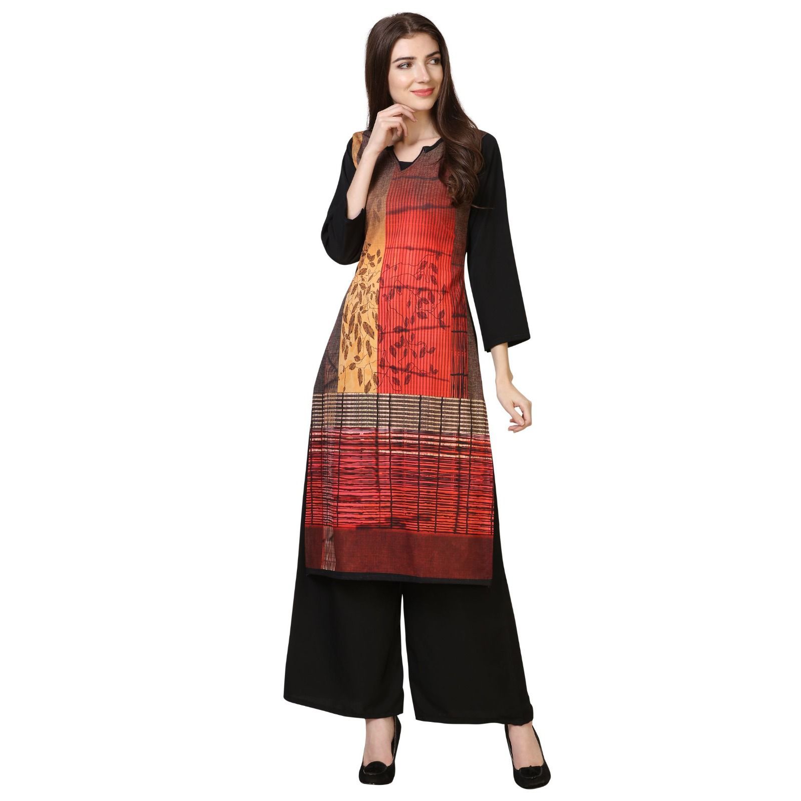 Heavy Crepe Kurti