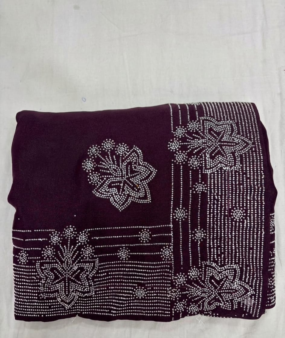 Star Georgette Running Blouse
